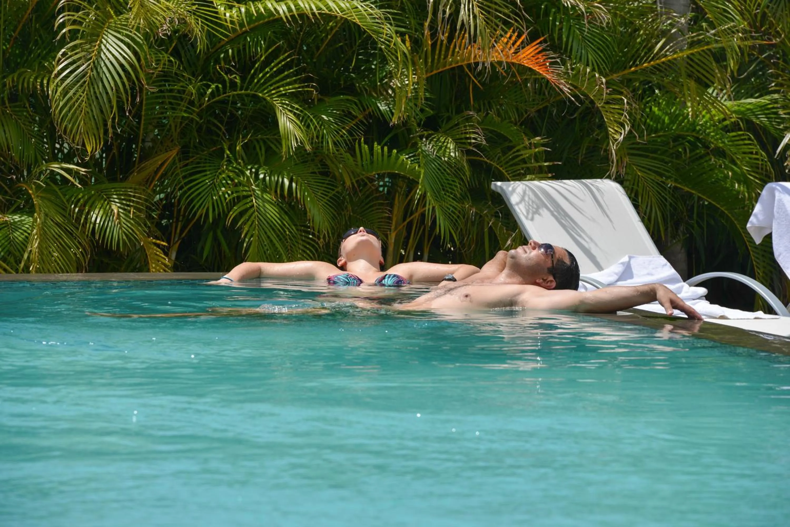 Swimming pool in The Beach House