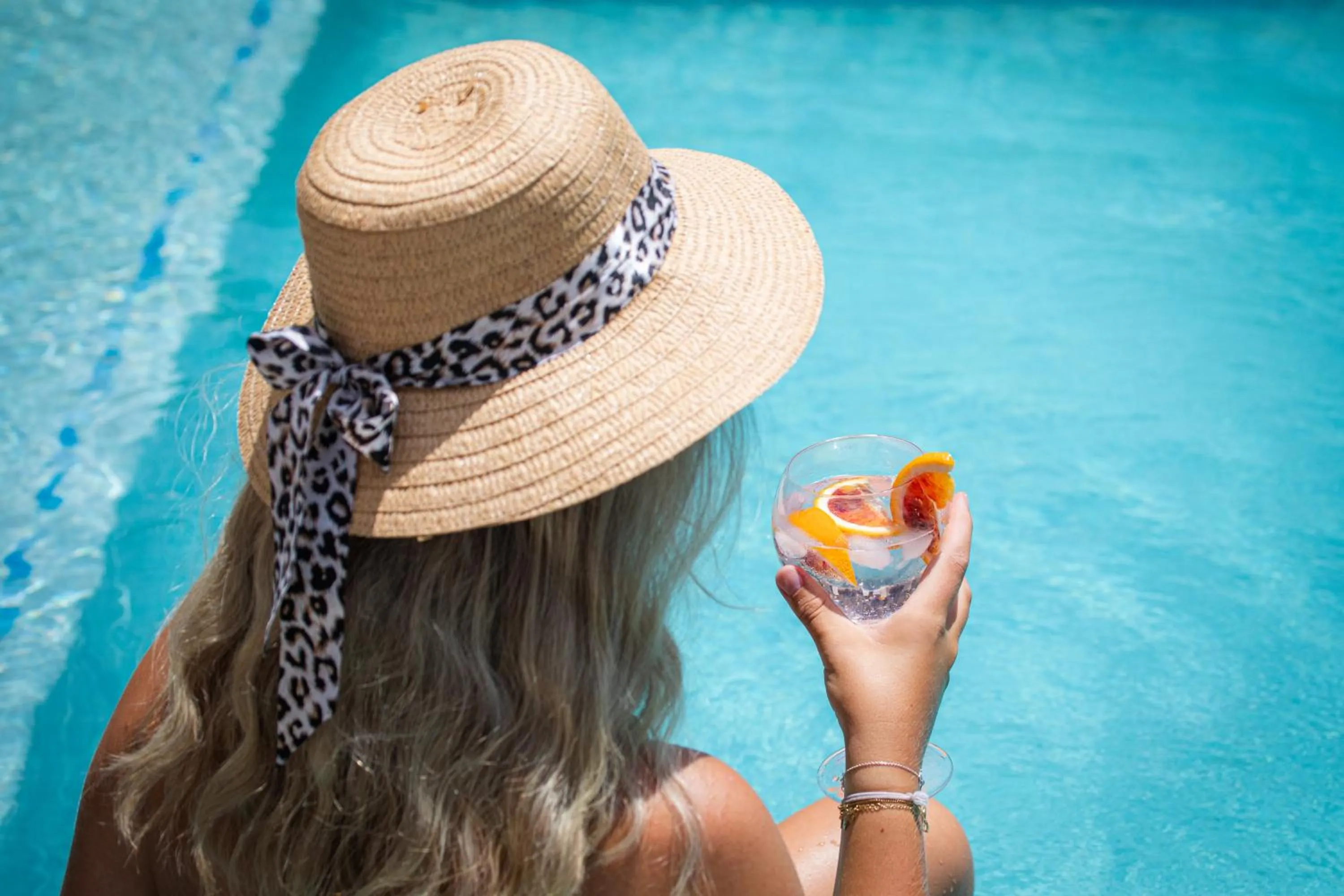 Swimming pool in The Beach House