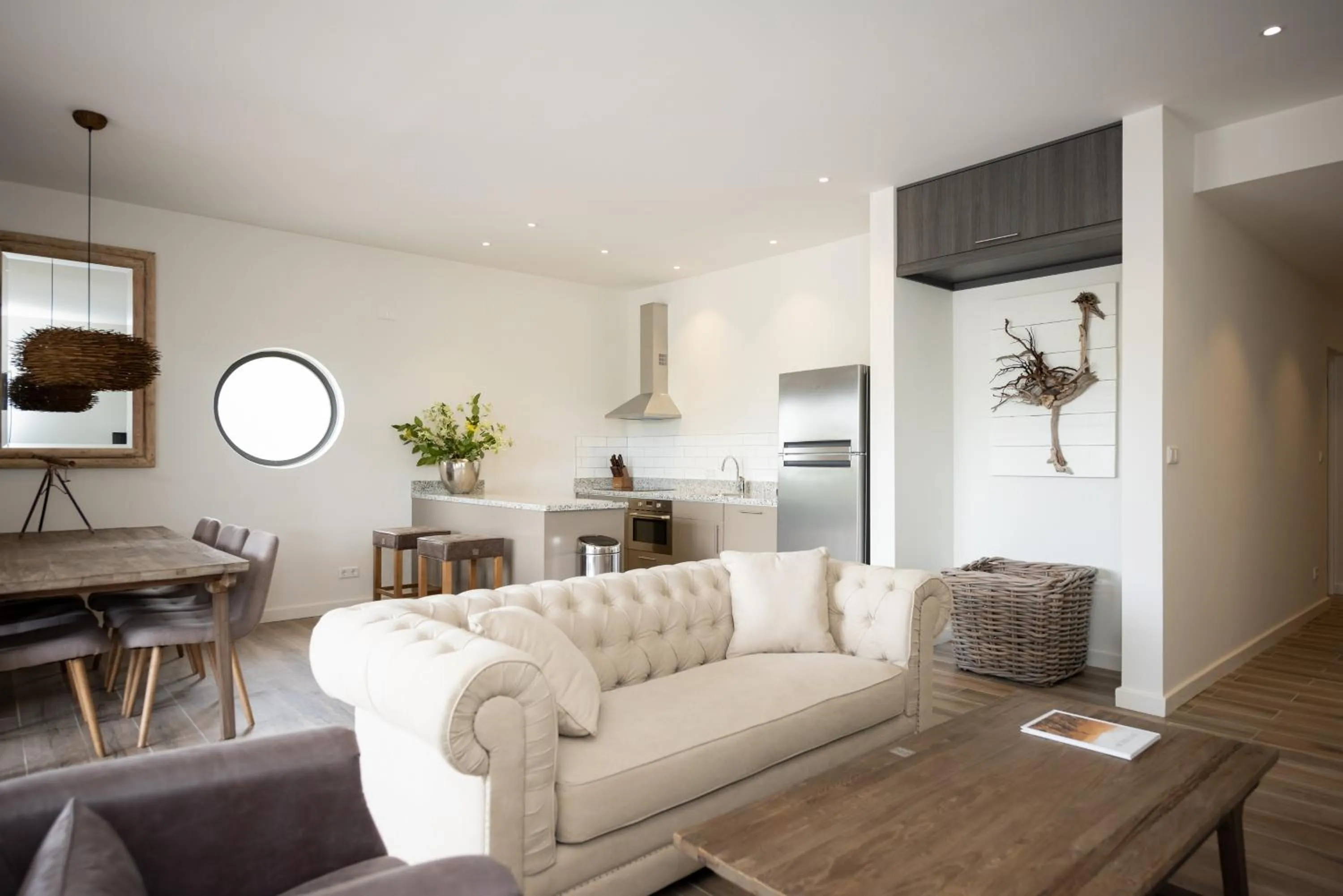 Seating area in The Beach House