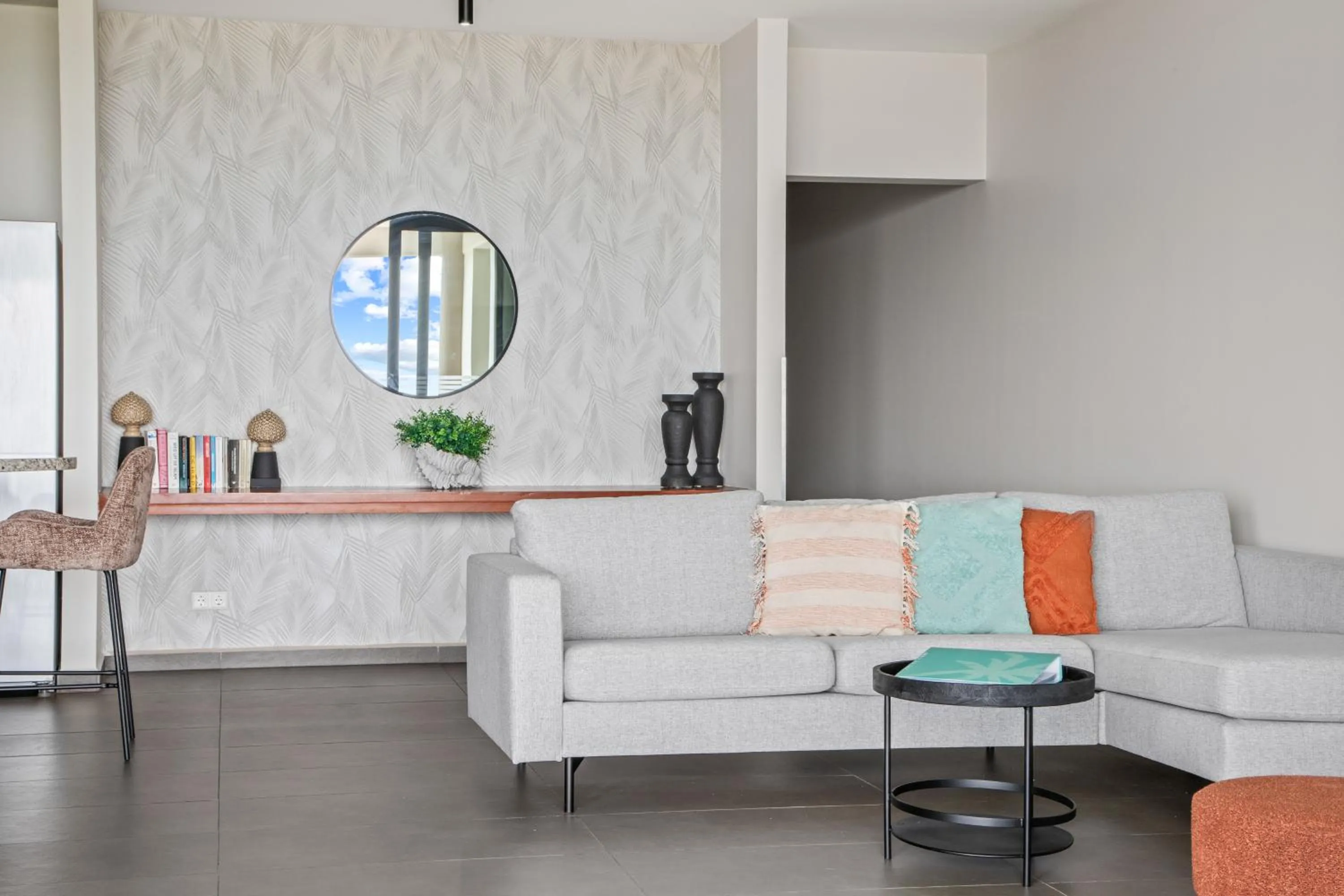 Living room in The Beach House