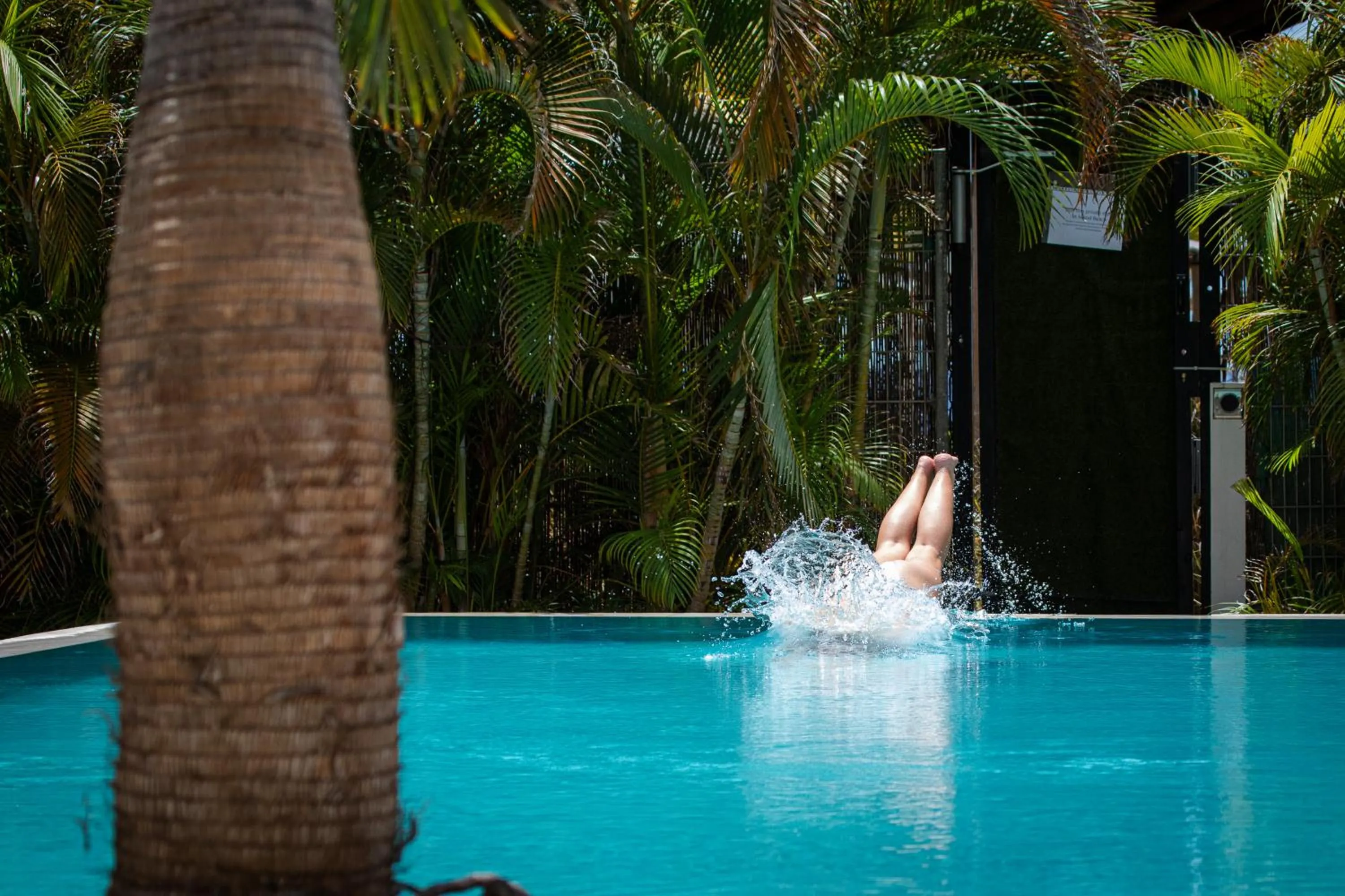 Swimming pool in The Beach House