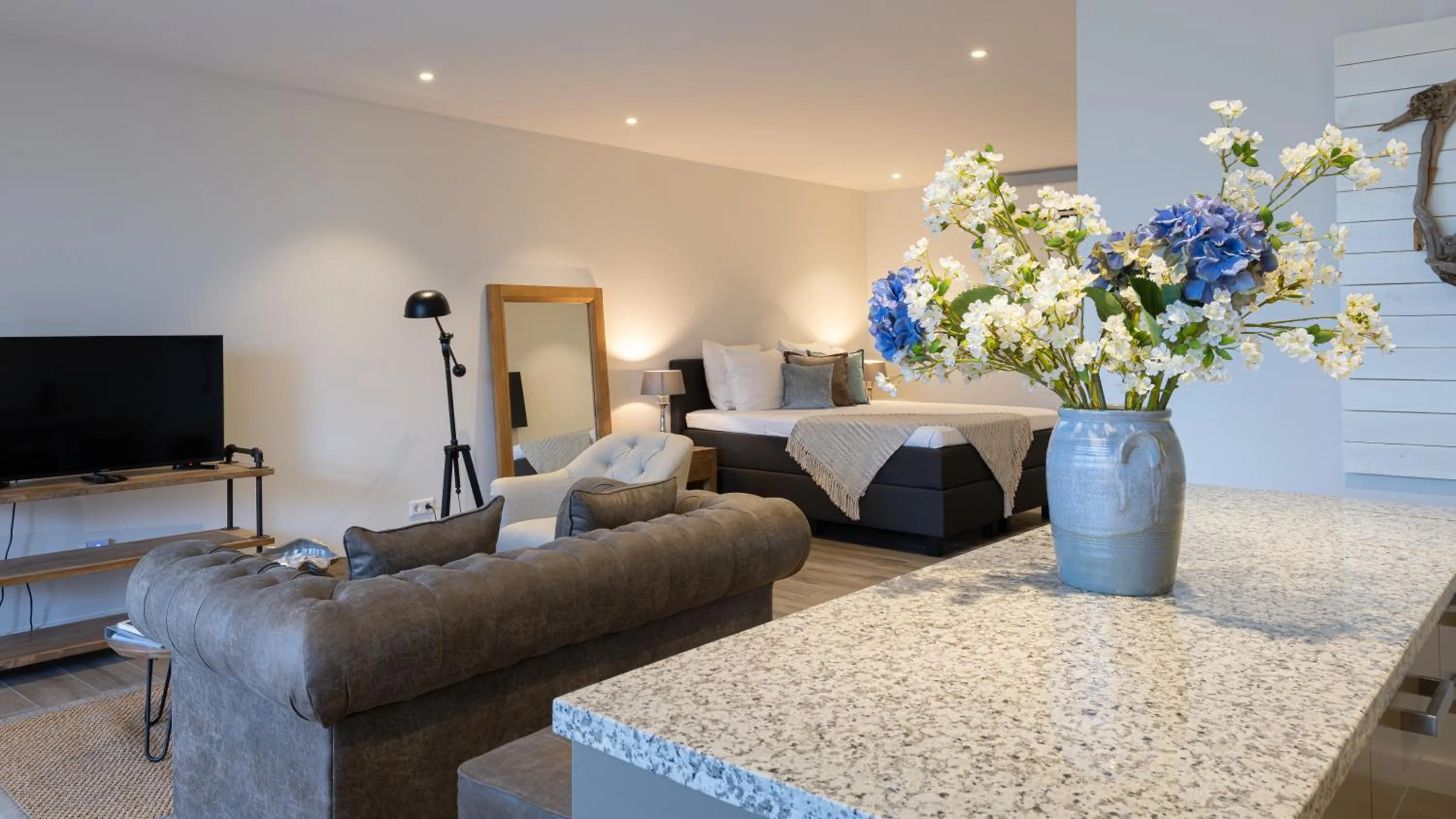 Living room in The Beach House