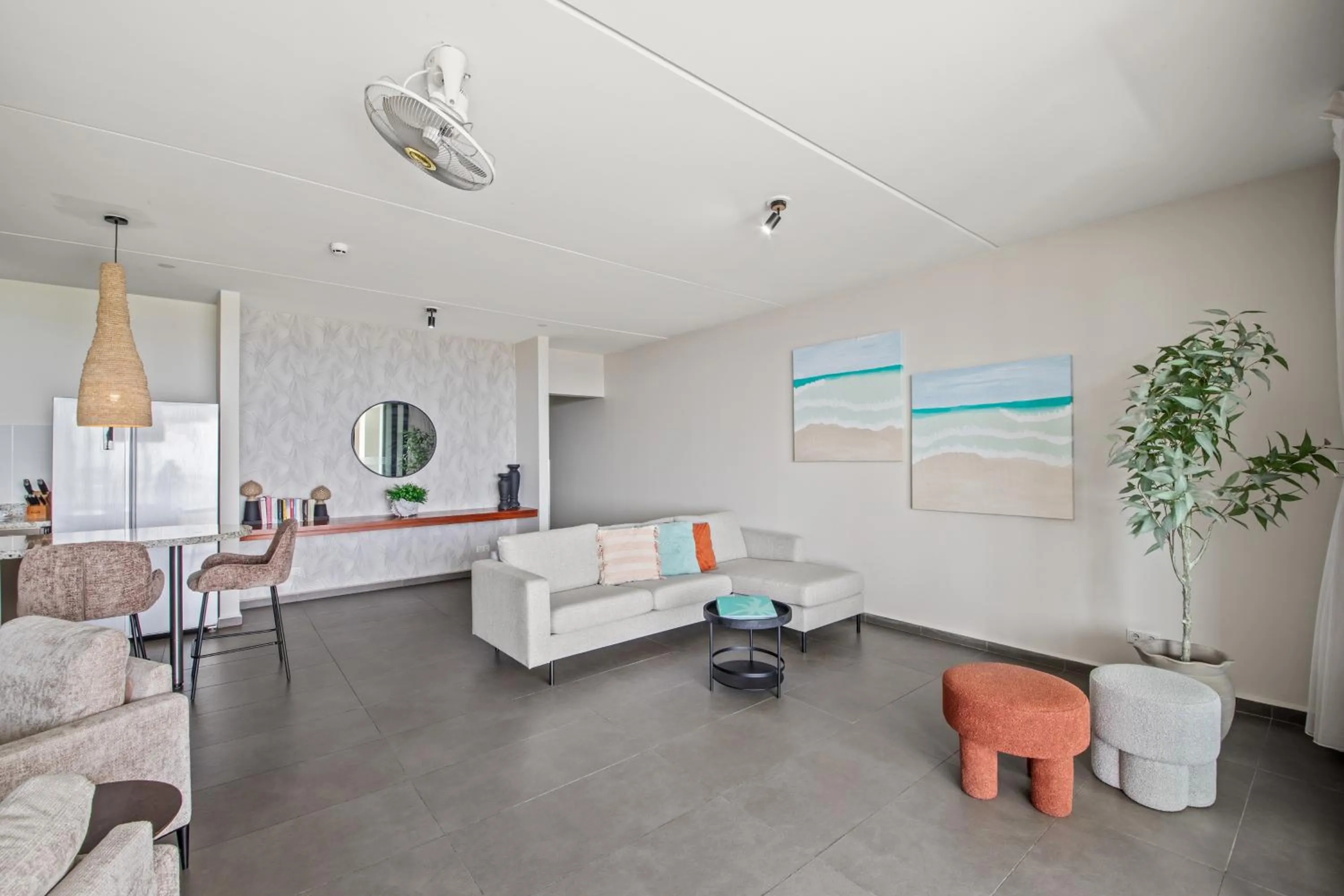 Living room in The Beach House