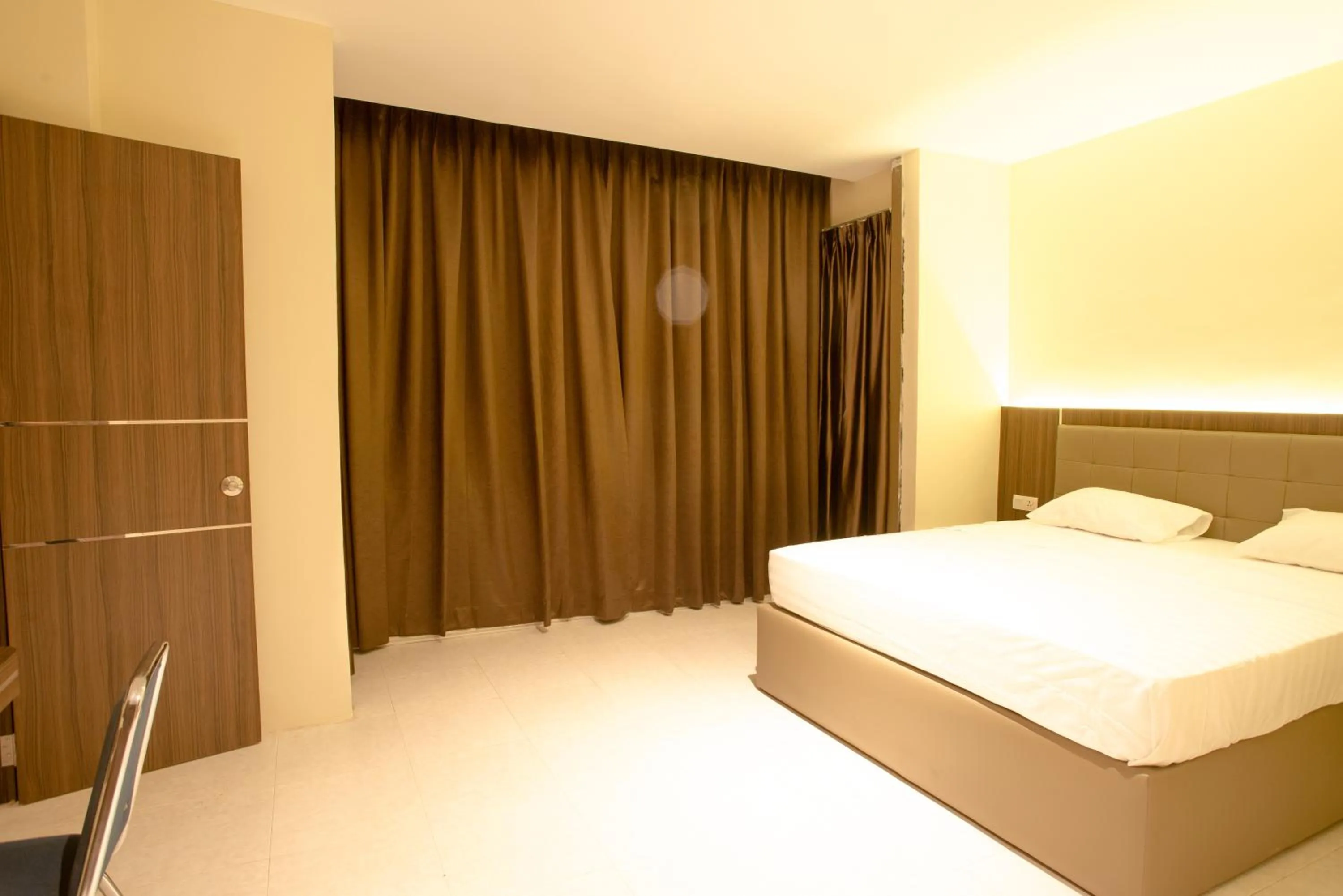 Bed in AK Hotel Nagoya Hill