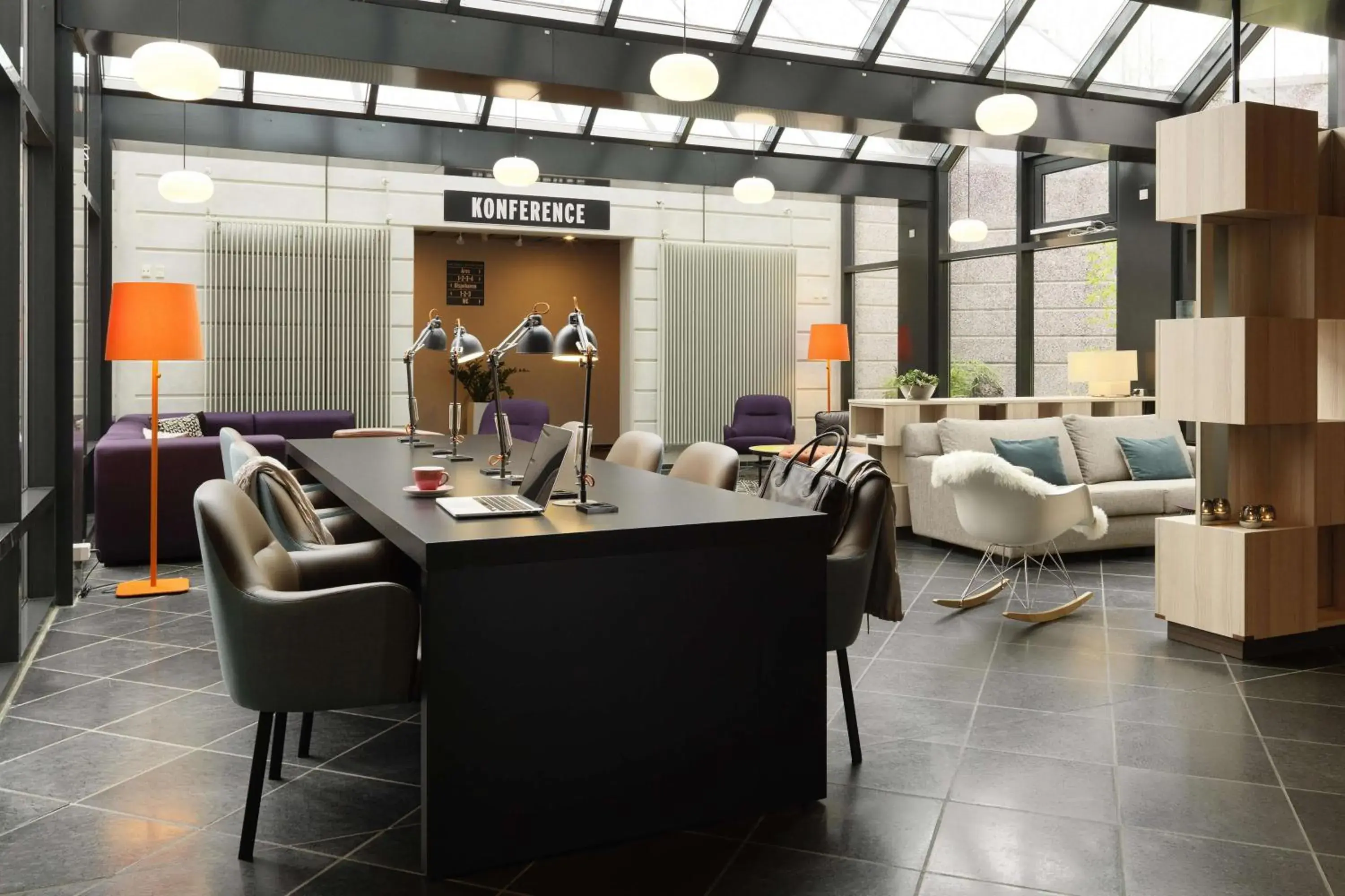 Lobby or reception in Scandic Aarhus Vest Lobby or reception in Scandic Aarhus Vest