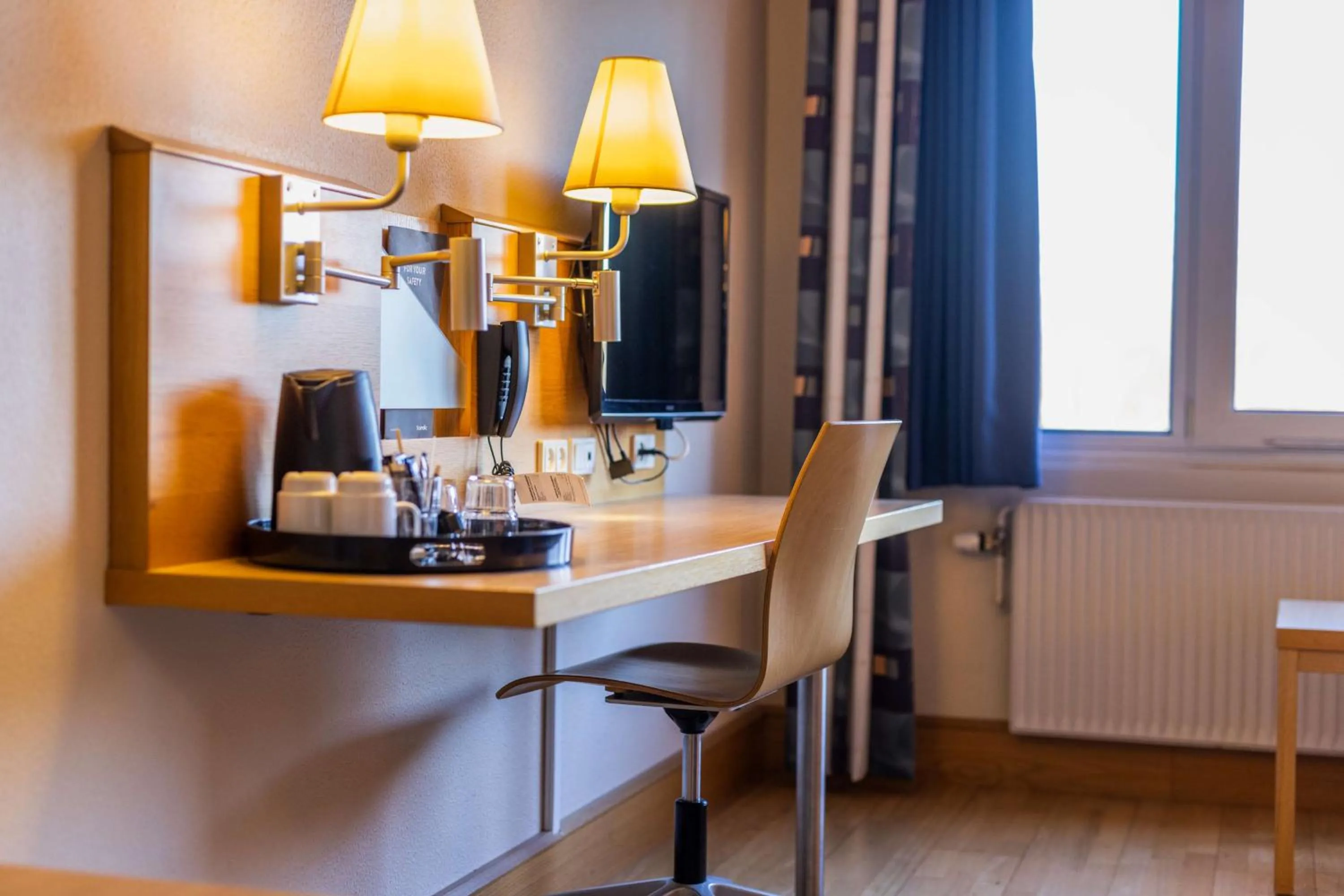 Bedroom in Scandic Aarhus Vest