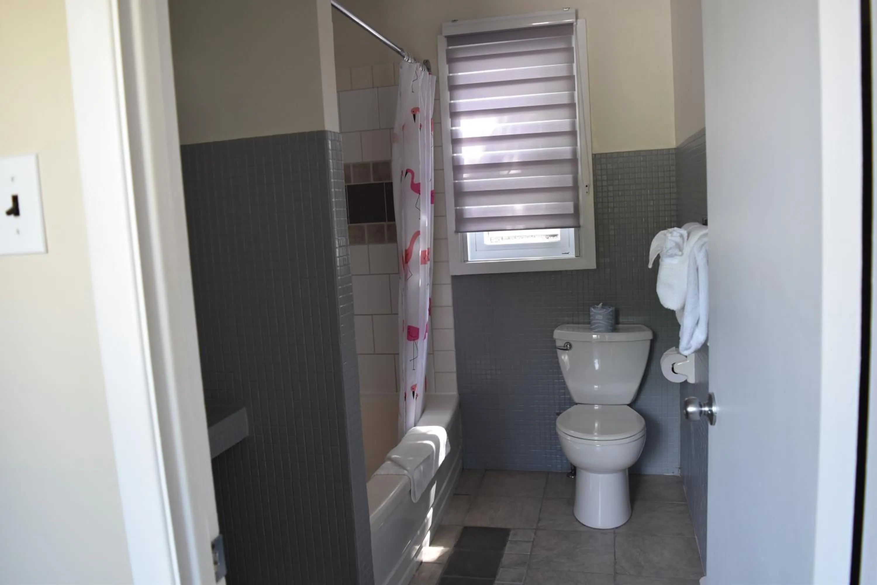 Bathroom in Motel de L'Anse et Camping Rimouski