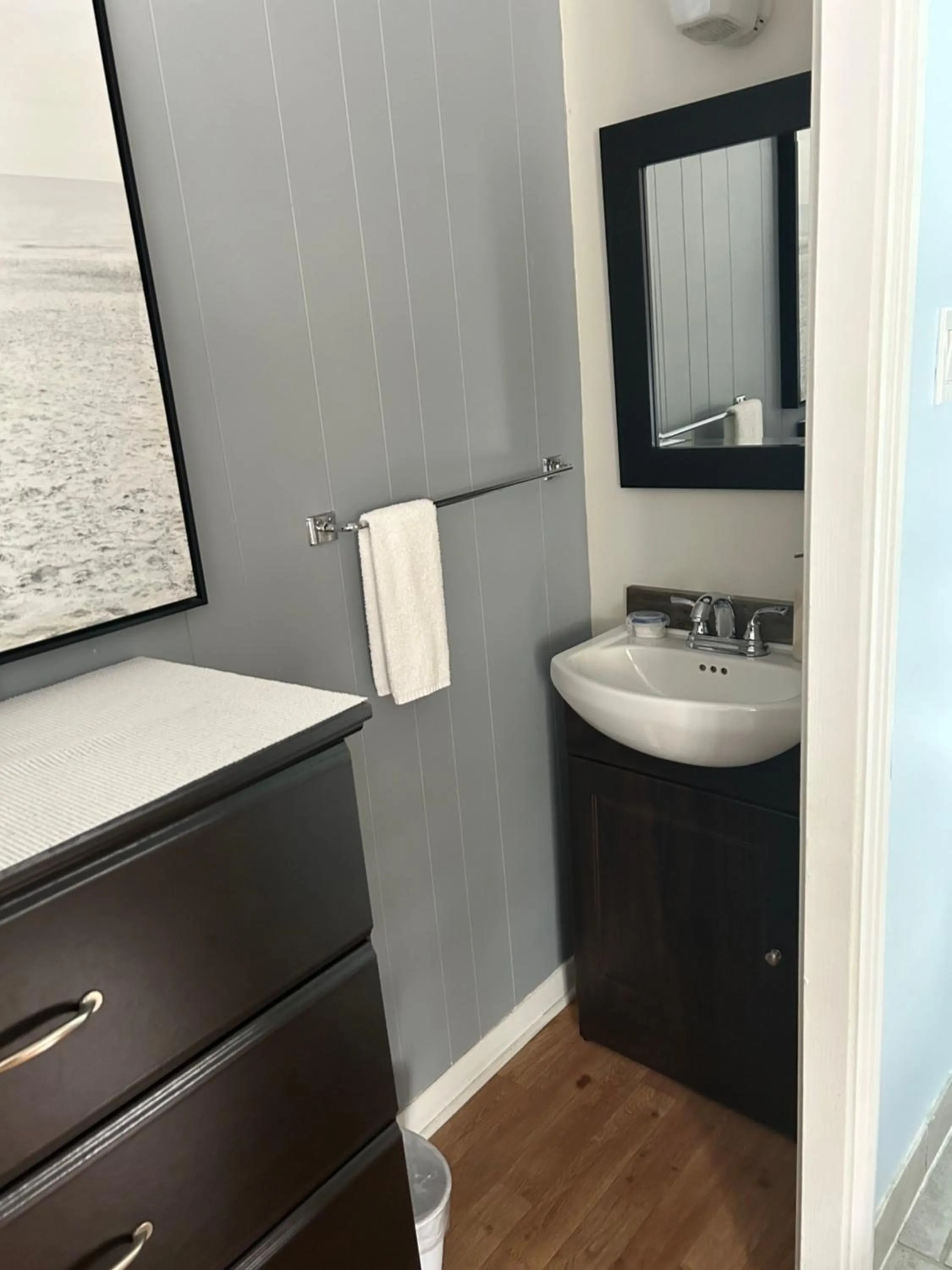 Bedroom in Motel de L'Anse et Camping Rimouski