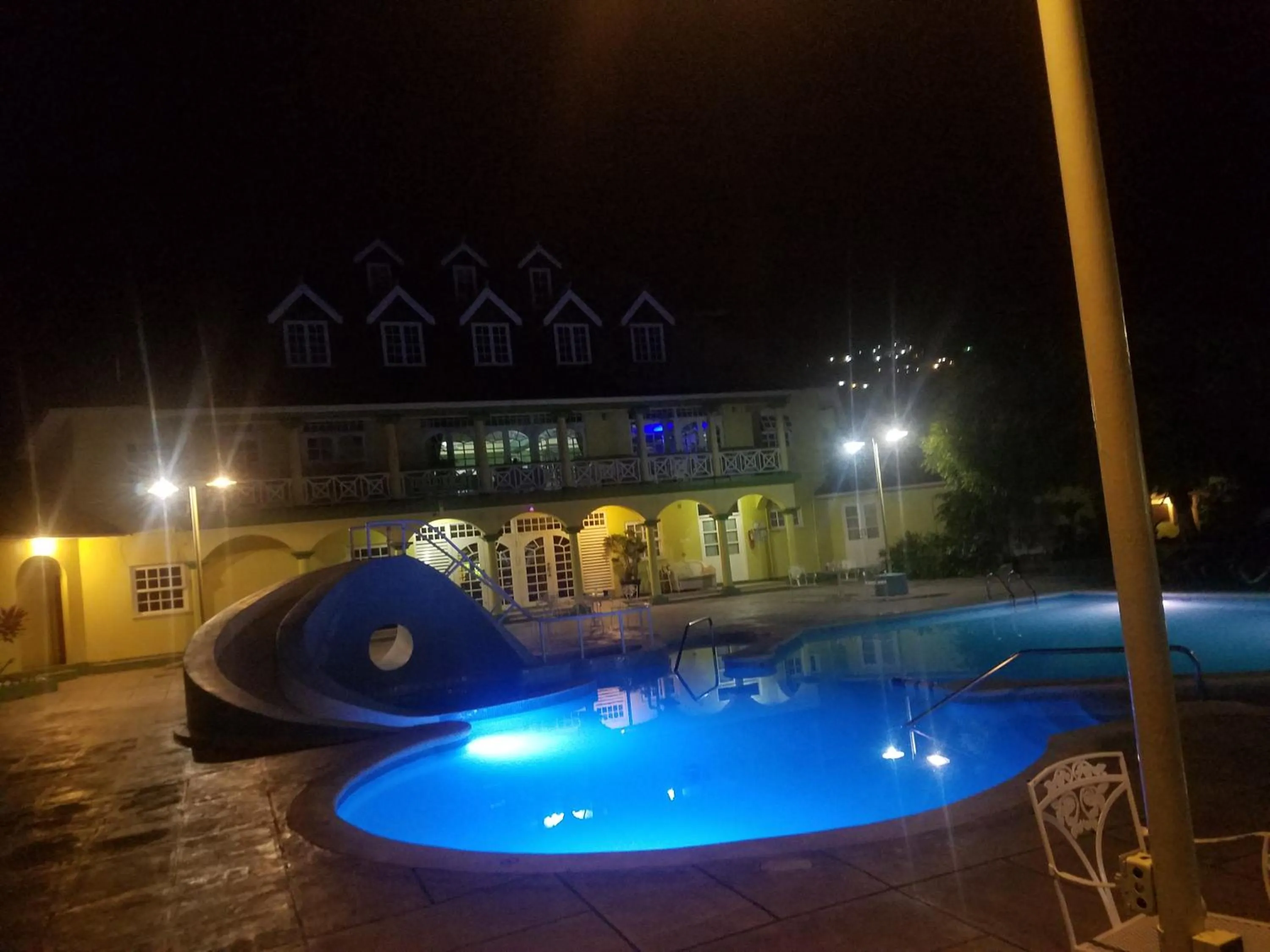 Pool view in ROSI Ocean Sand Hotel Apt (@Sandcastles)