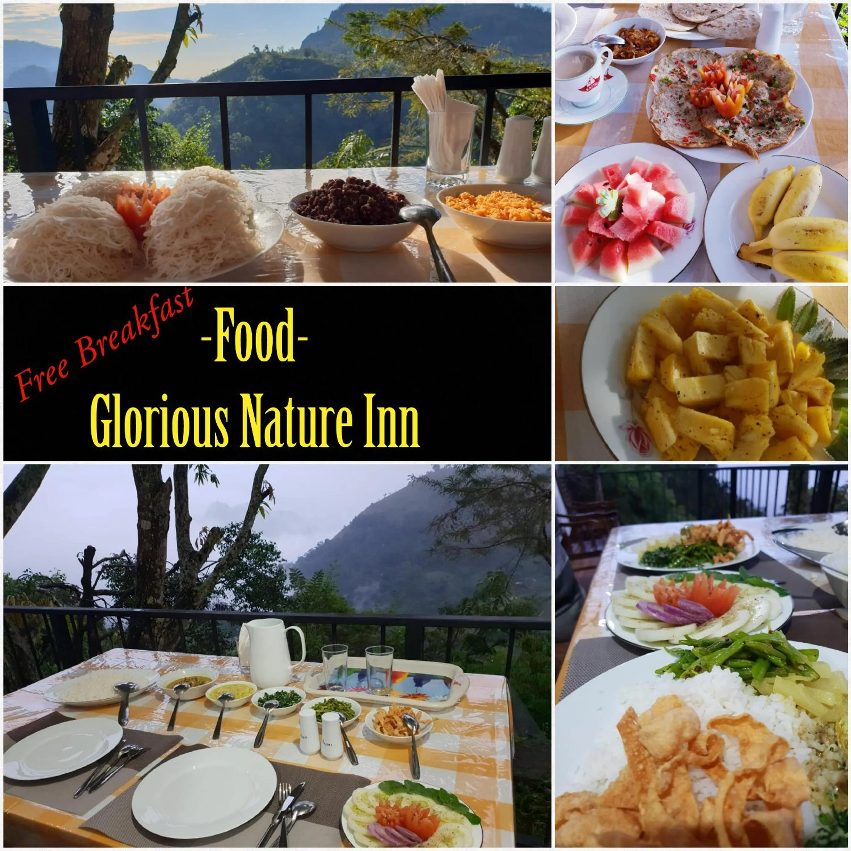 Restaurant/places to eat in Glorious Nature Inn