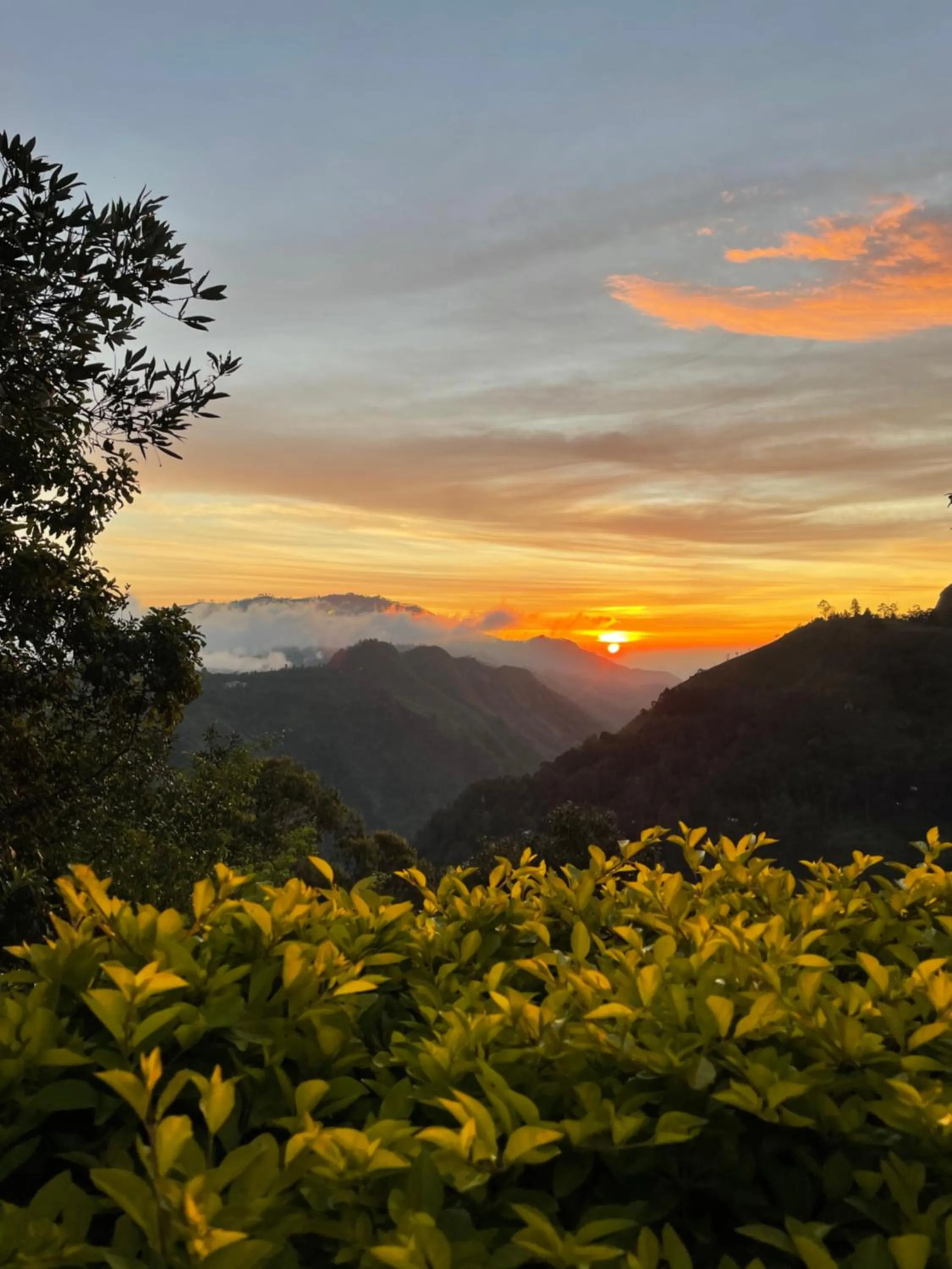 Mountain view in Glorious Nature Inn
