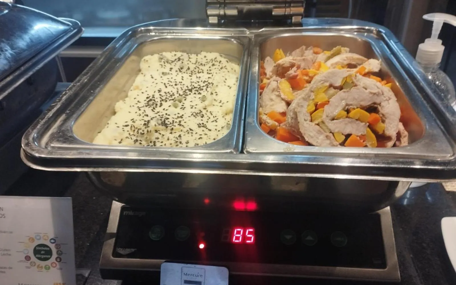 Breakfast in Mercure Bogota BH Zona Financiera