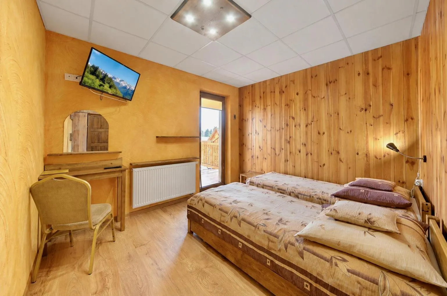 Double or Twin Room with Mountain View in Pod Smerkami
