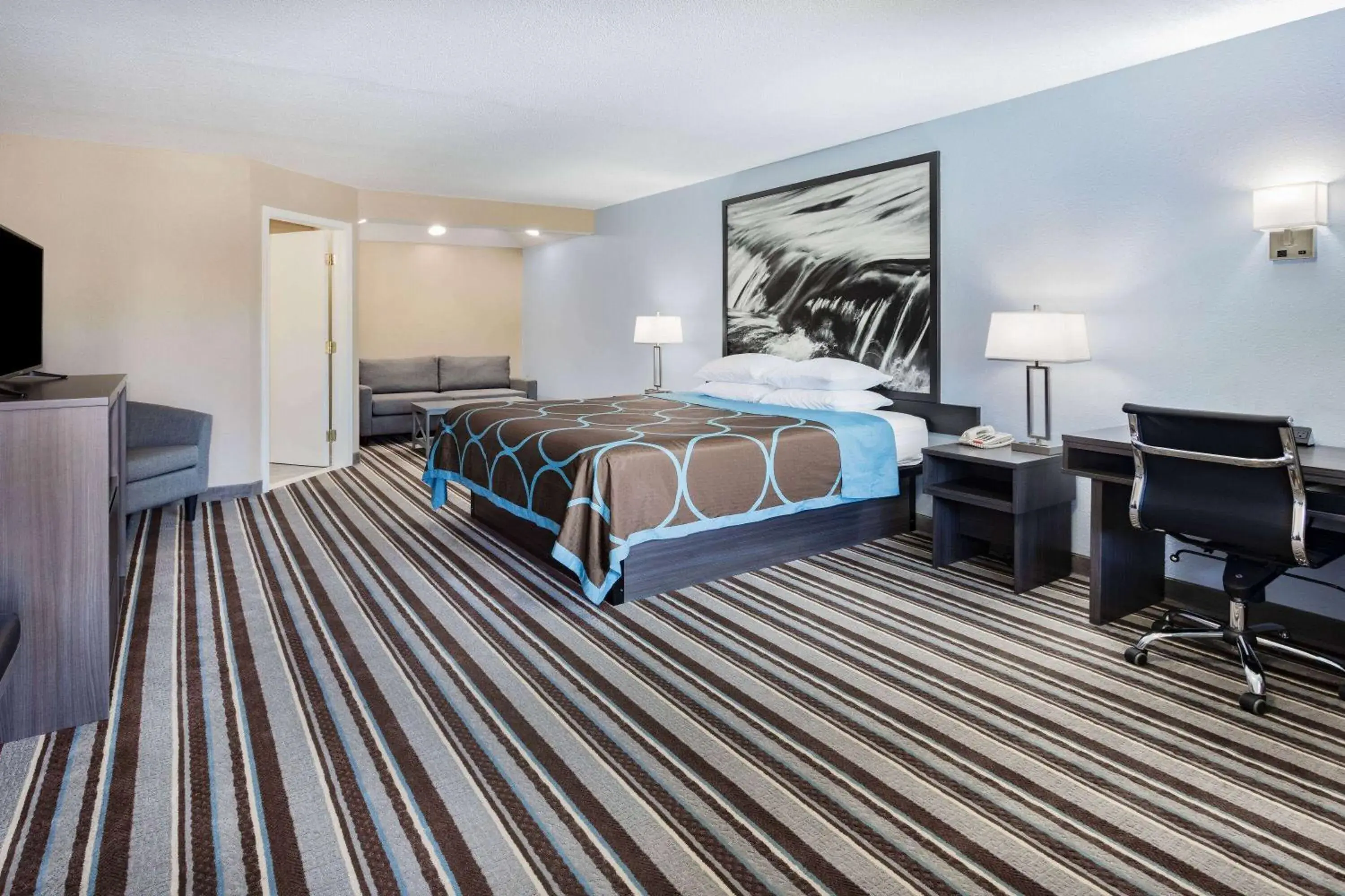 King Studio Suite with Exterior Entrance - Non-Smoking in Super 8 by Wyndham Marysville/Port Huron Area King Studio Suite with Exterior Entrance - Non-Smoking in Super 8 by Wyndham Marysville/Port Huron Area