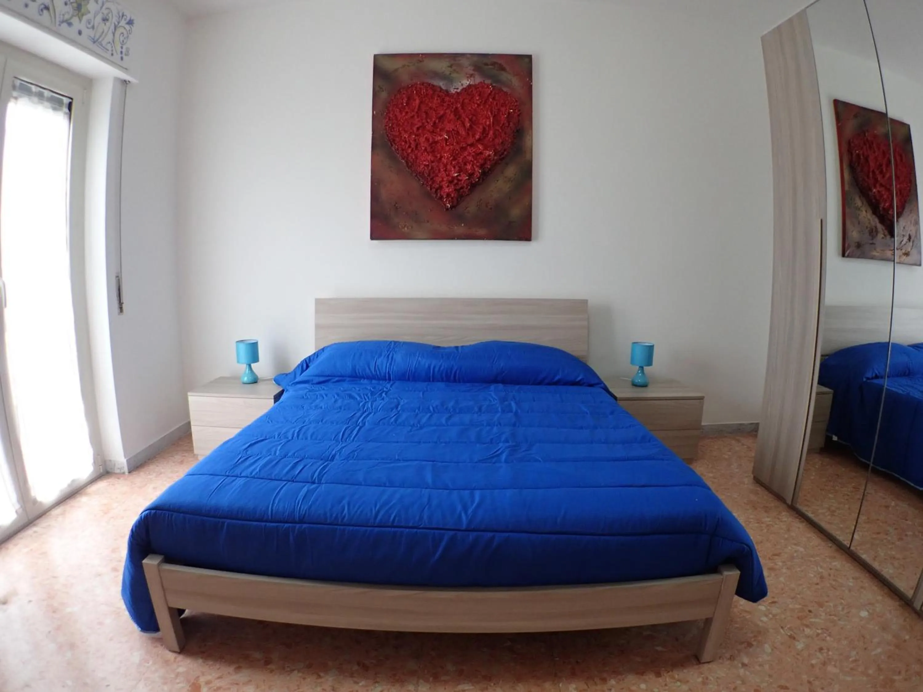 Photo of the whole room, Bed in B&B ART Caserta Centro