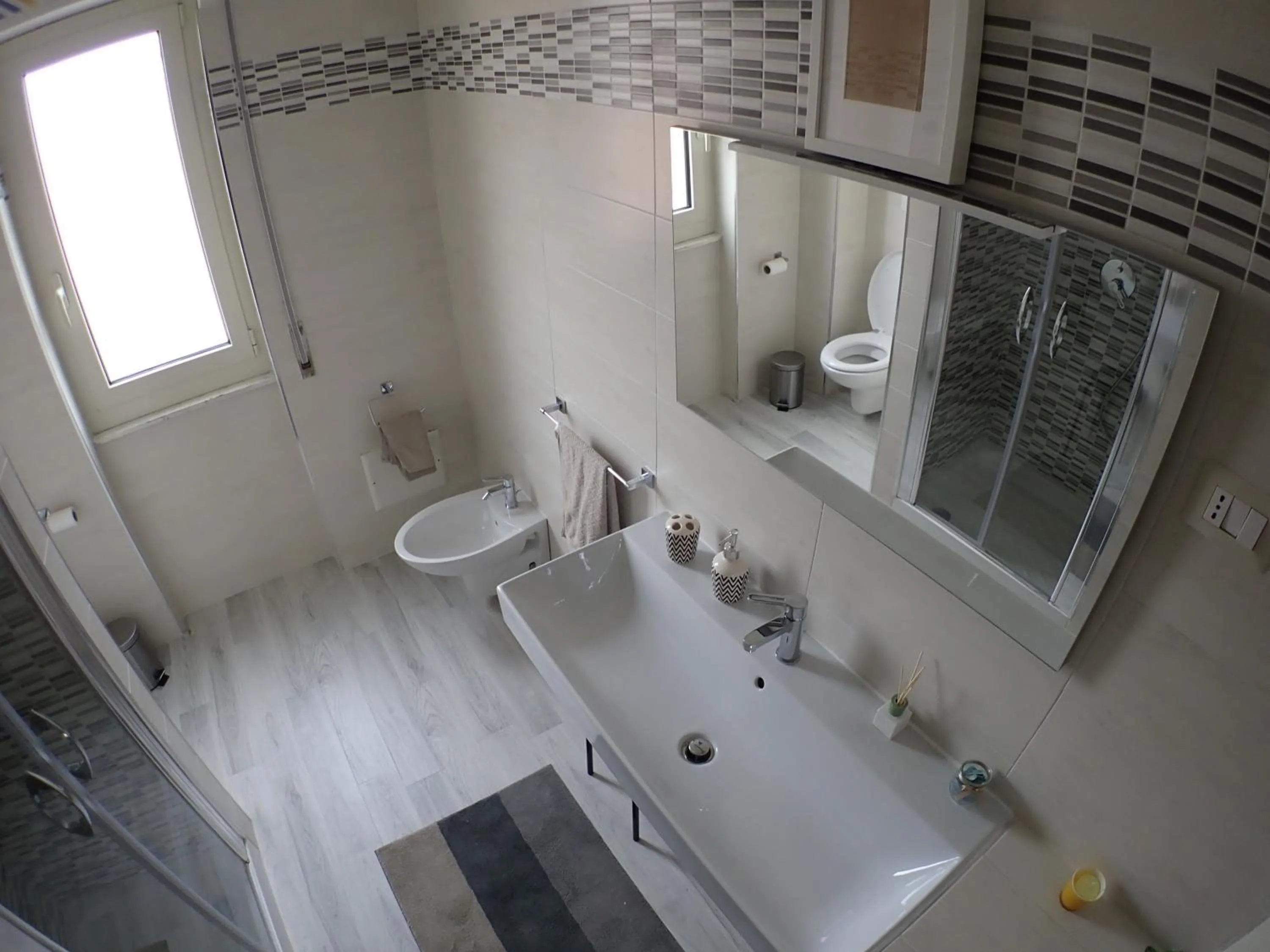 Bathroom in B&B ART Caserta Centro