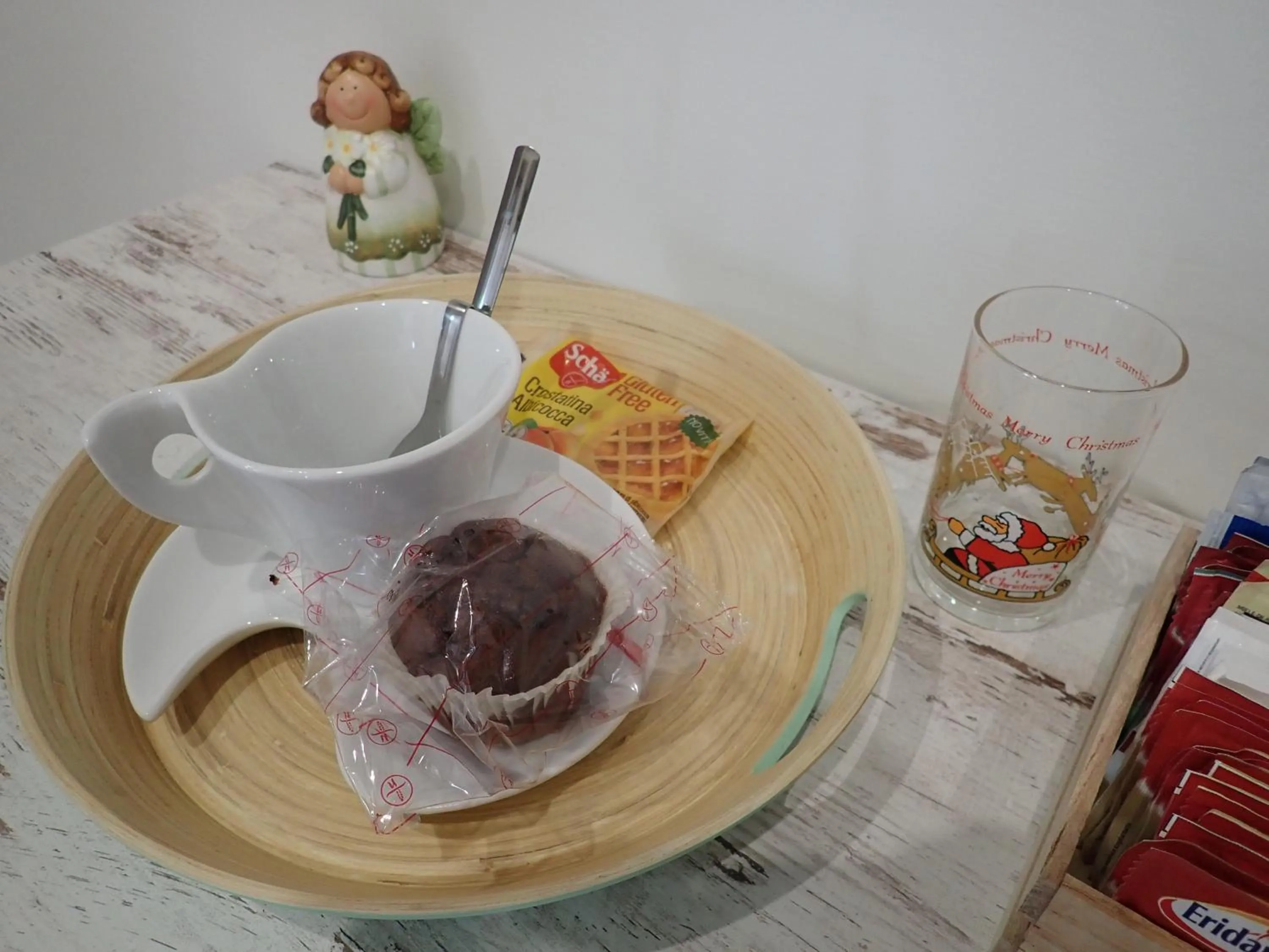 Communal lounge/ TV room in B&B ART Caserta Centro