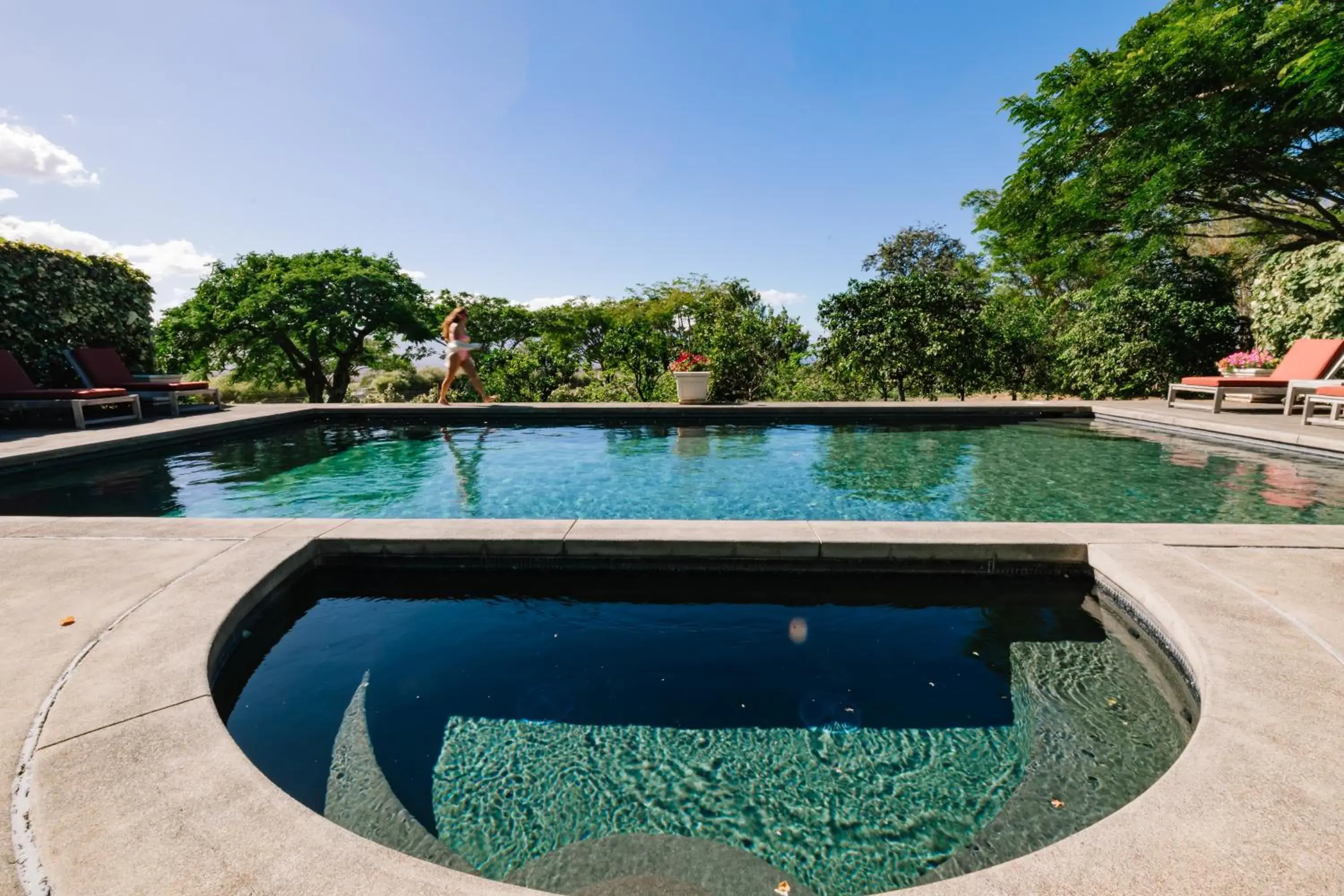 Swimming pool in Lumeria Maui, Educational Retreat Center Swimming pool in Lumeria Maui, Educational Retreat Center