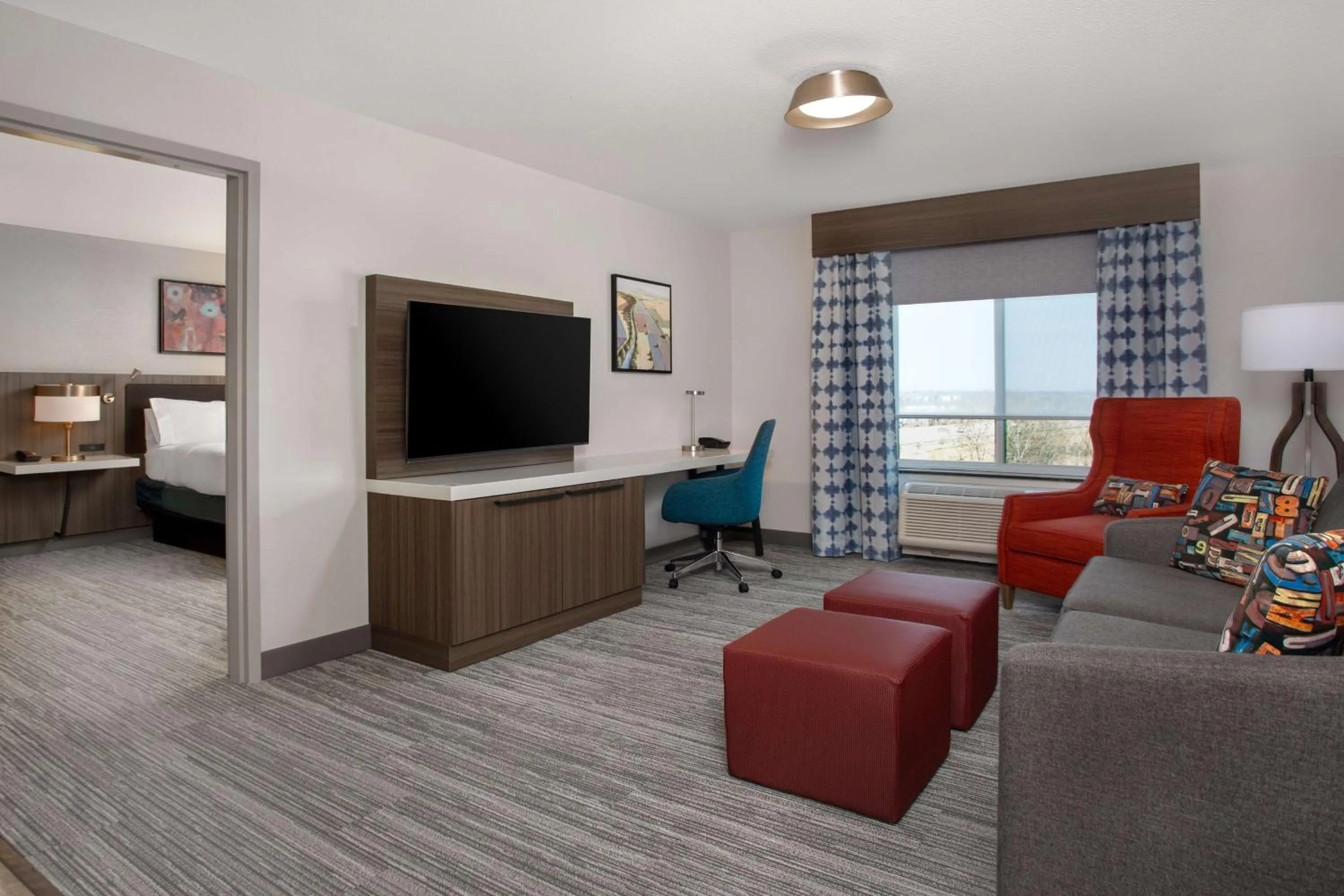 Living room in Hilton Garden Inn Omaha West