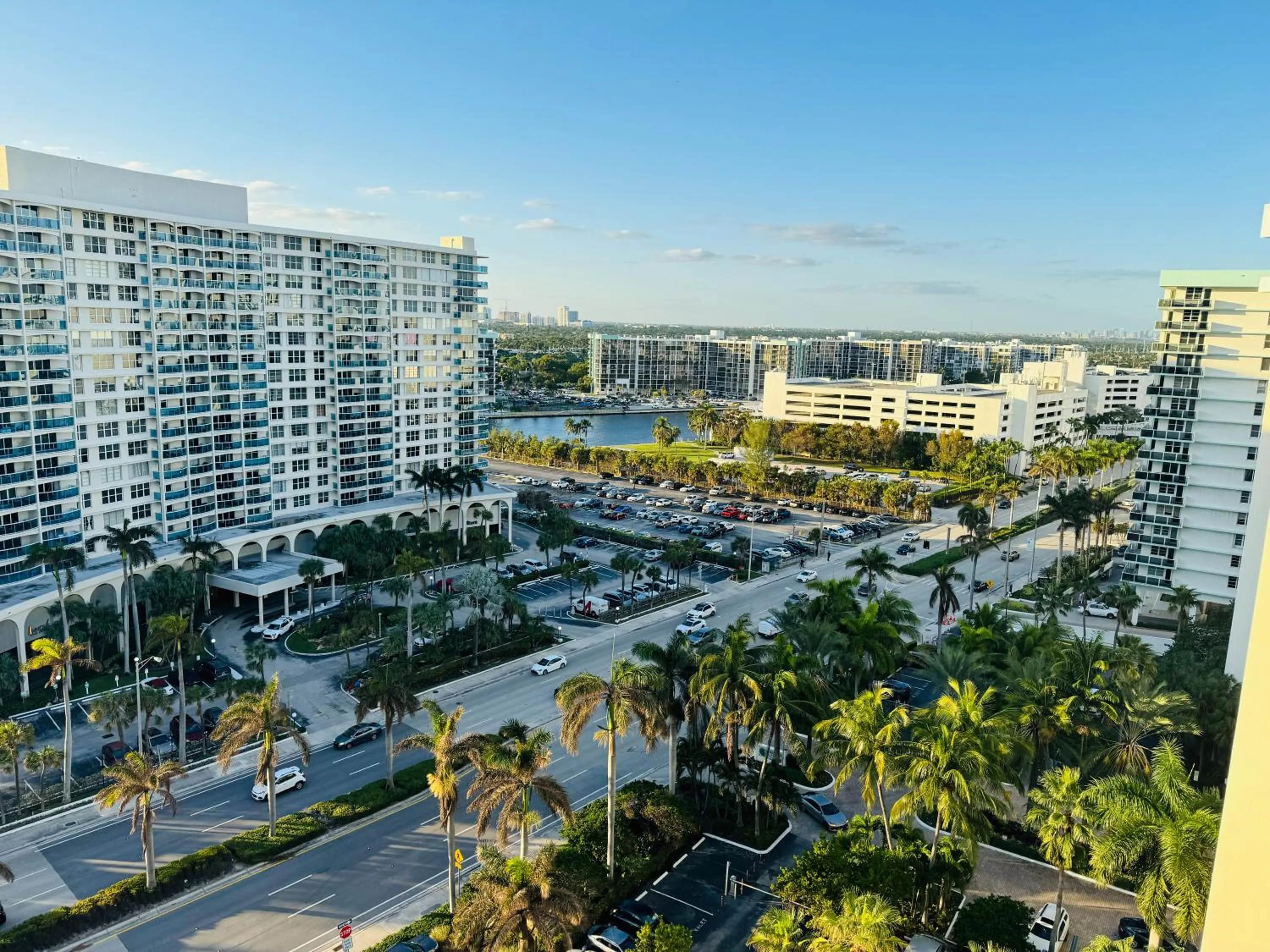 Miami Hallandale Condo, Partial Ocean View Direct Beach and Pool Access Miami Hollywood Beach