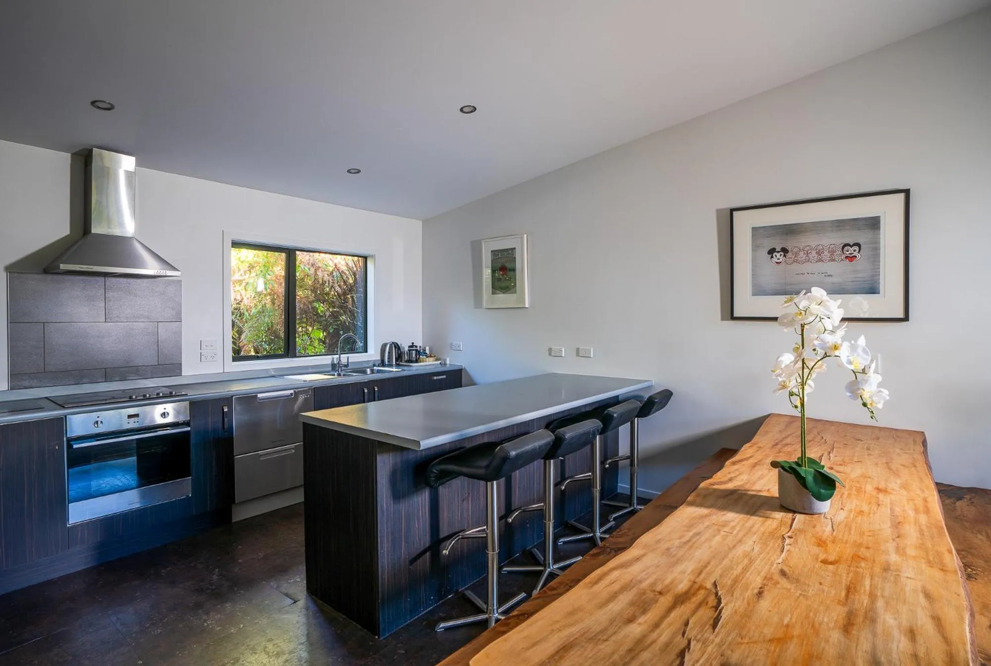 kitchen in Rainforest Retreat