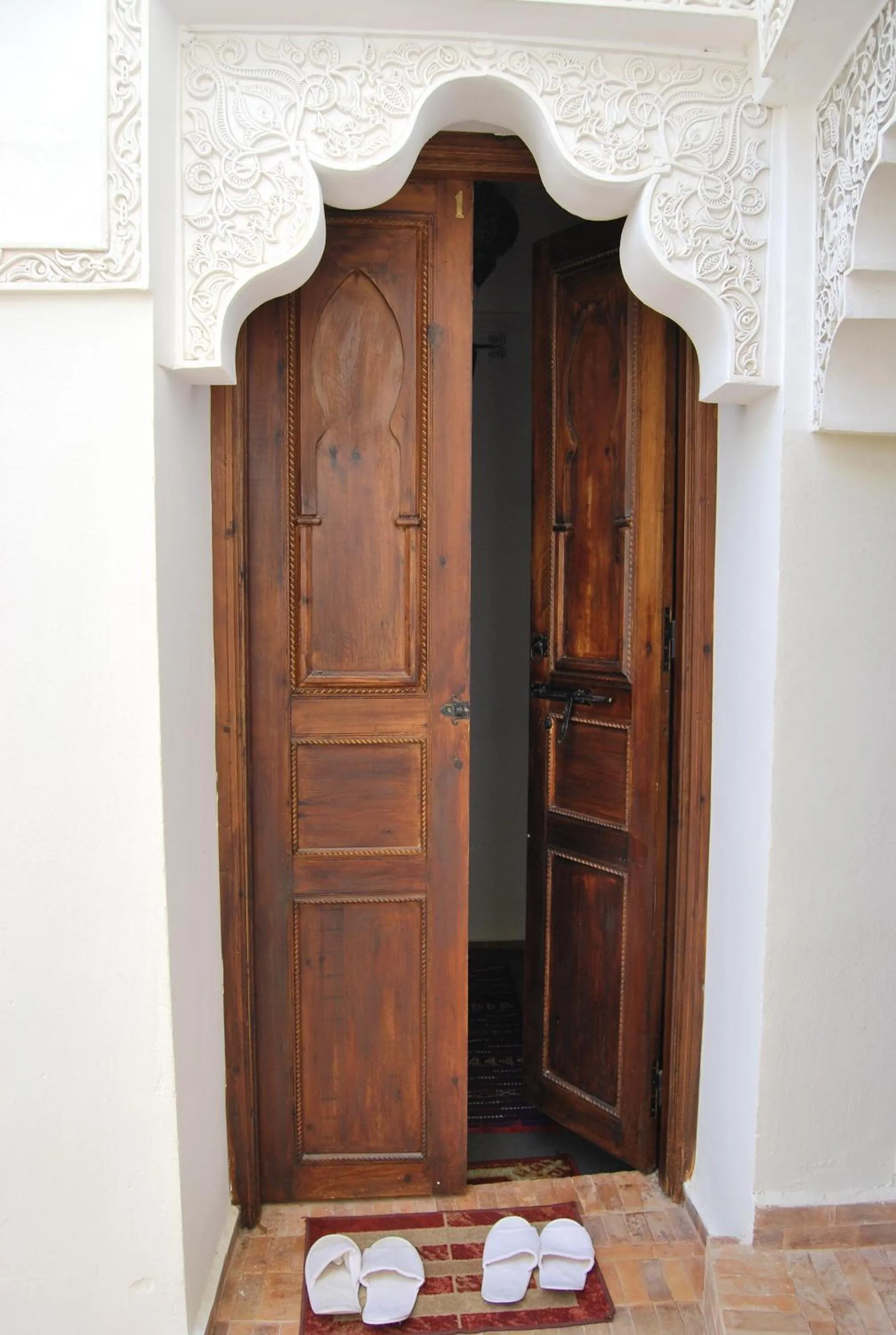 Facade/entrance in Ryad Bianco
