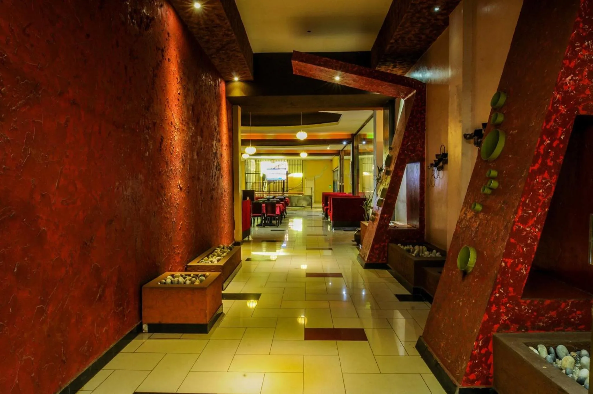 Restaurant/places to eat in Freedom City Hotel Najjanankumbi Kamapala