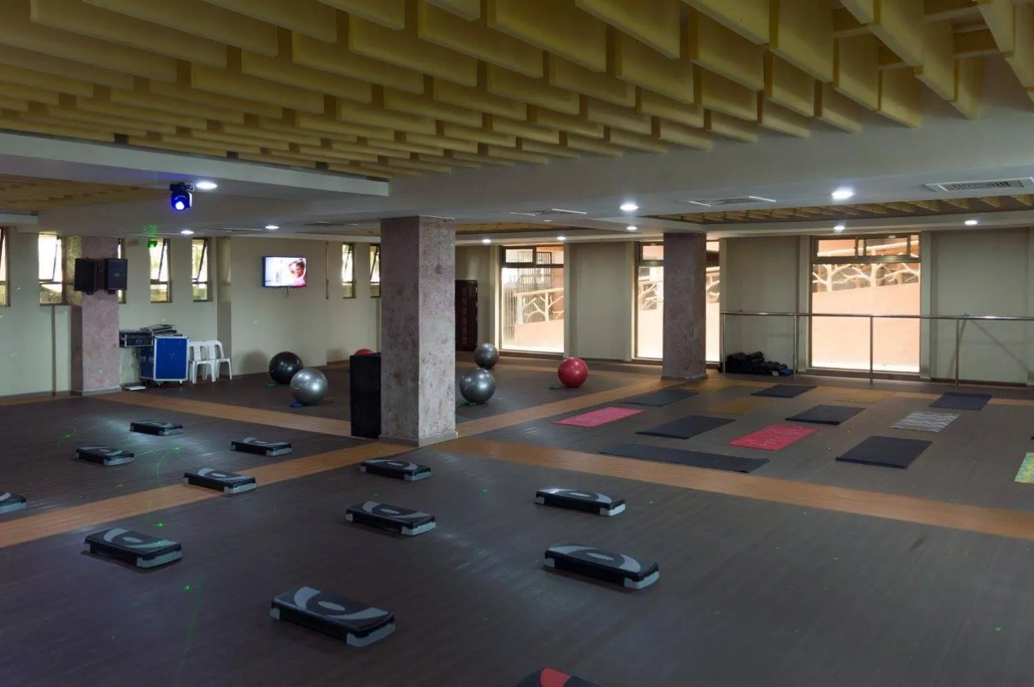 Fitness centre/facilities in Freedom City Hotel Najjanankumbi Kamapala