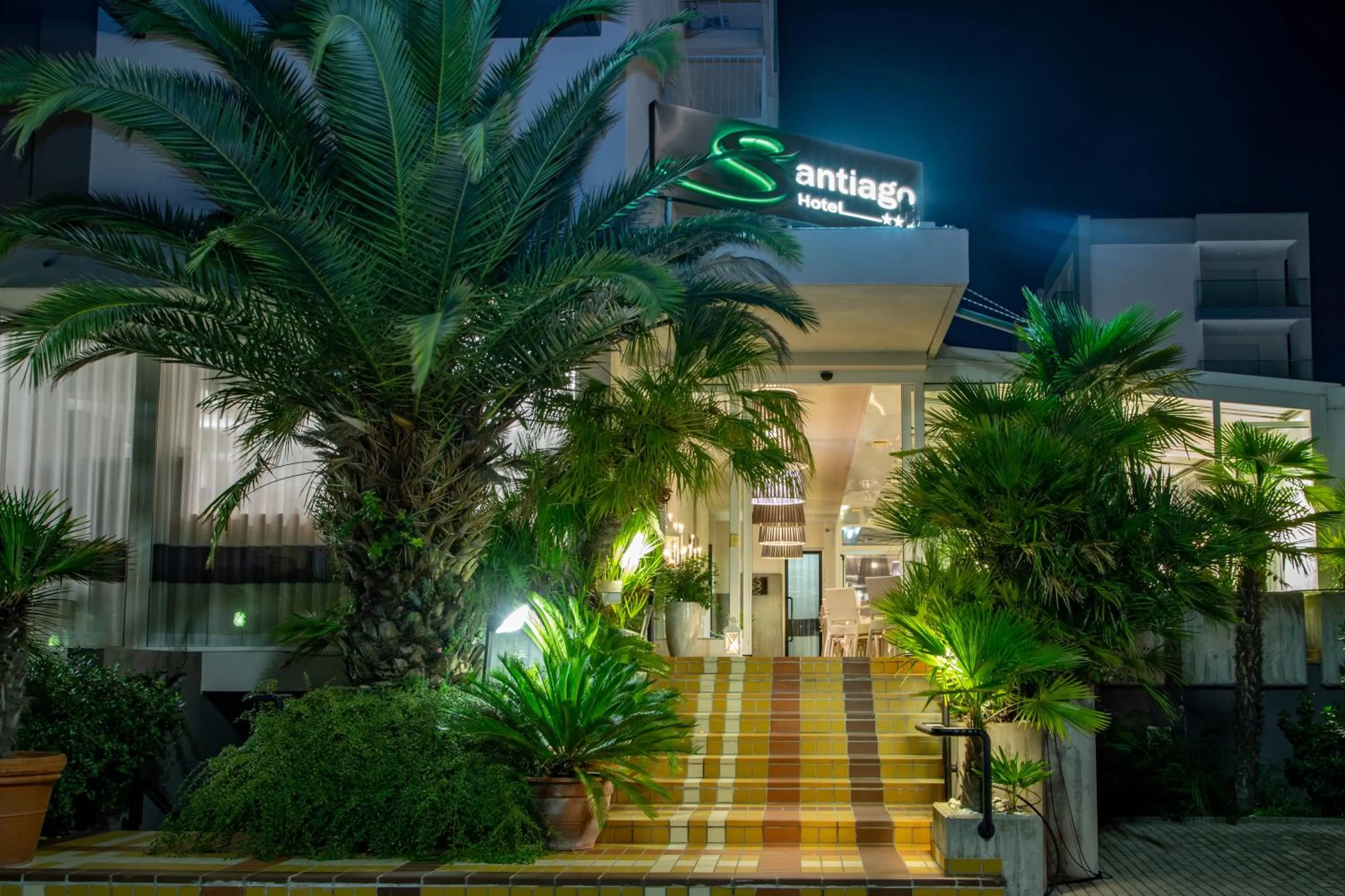 Property building in Hotel Santiago