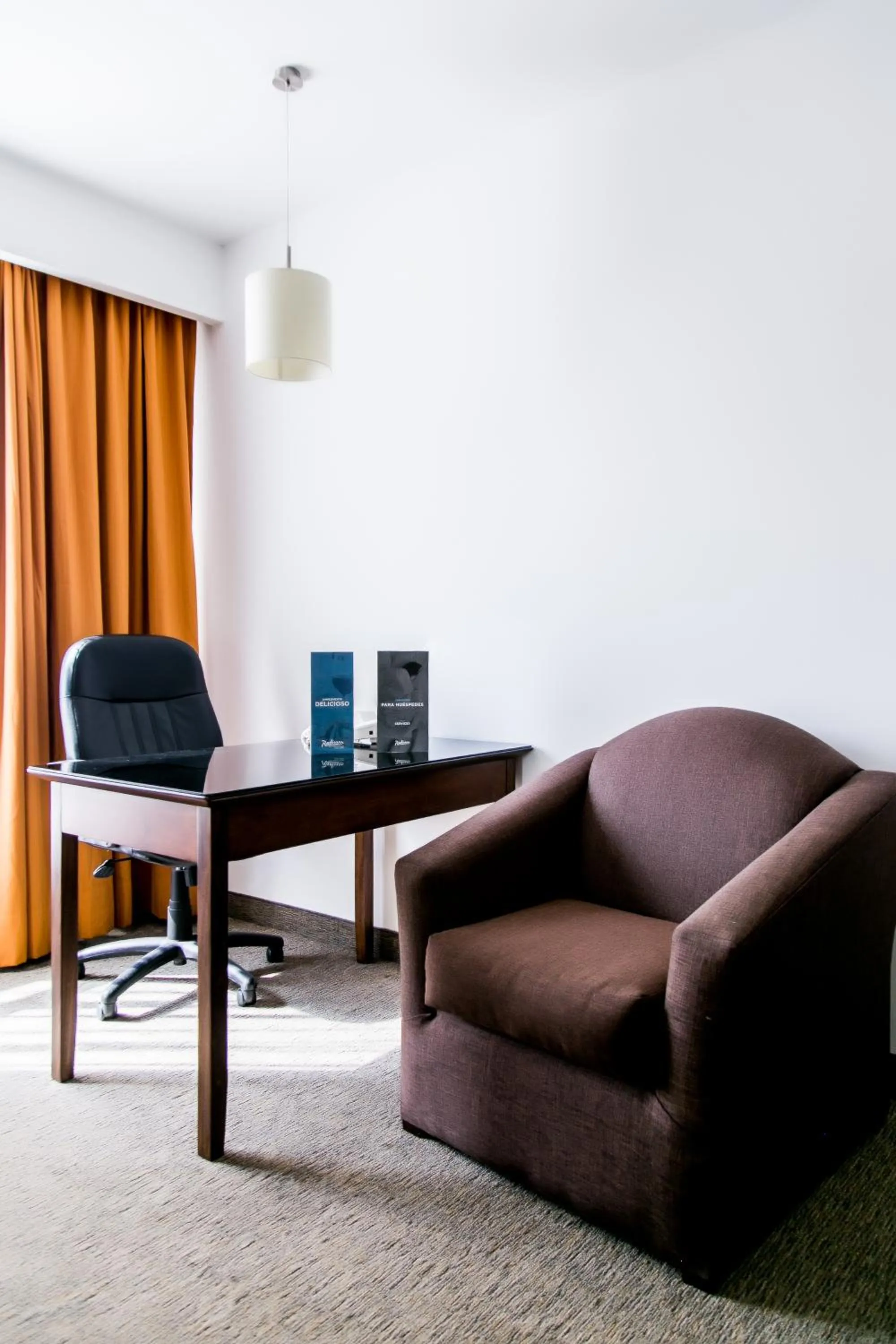 Seating area in Radisson Poliforum Plaza Hotel Leon