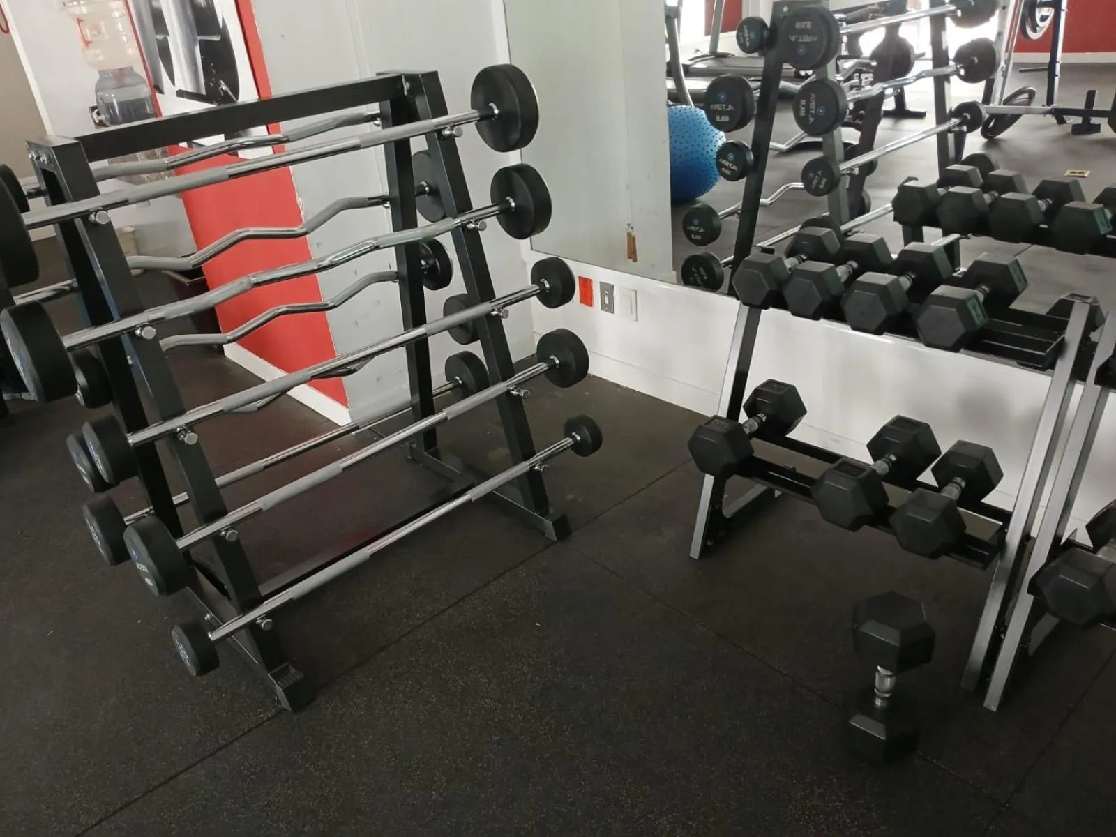 Fitness centre/facilities in Radisson Poliforum Plaza Hotel Leon