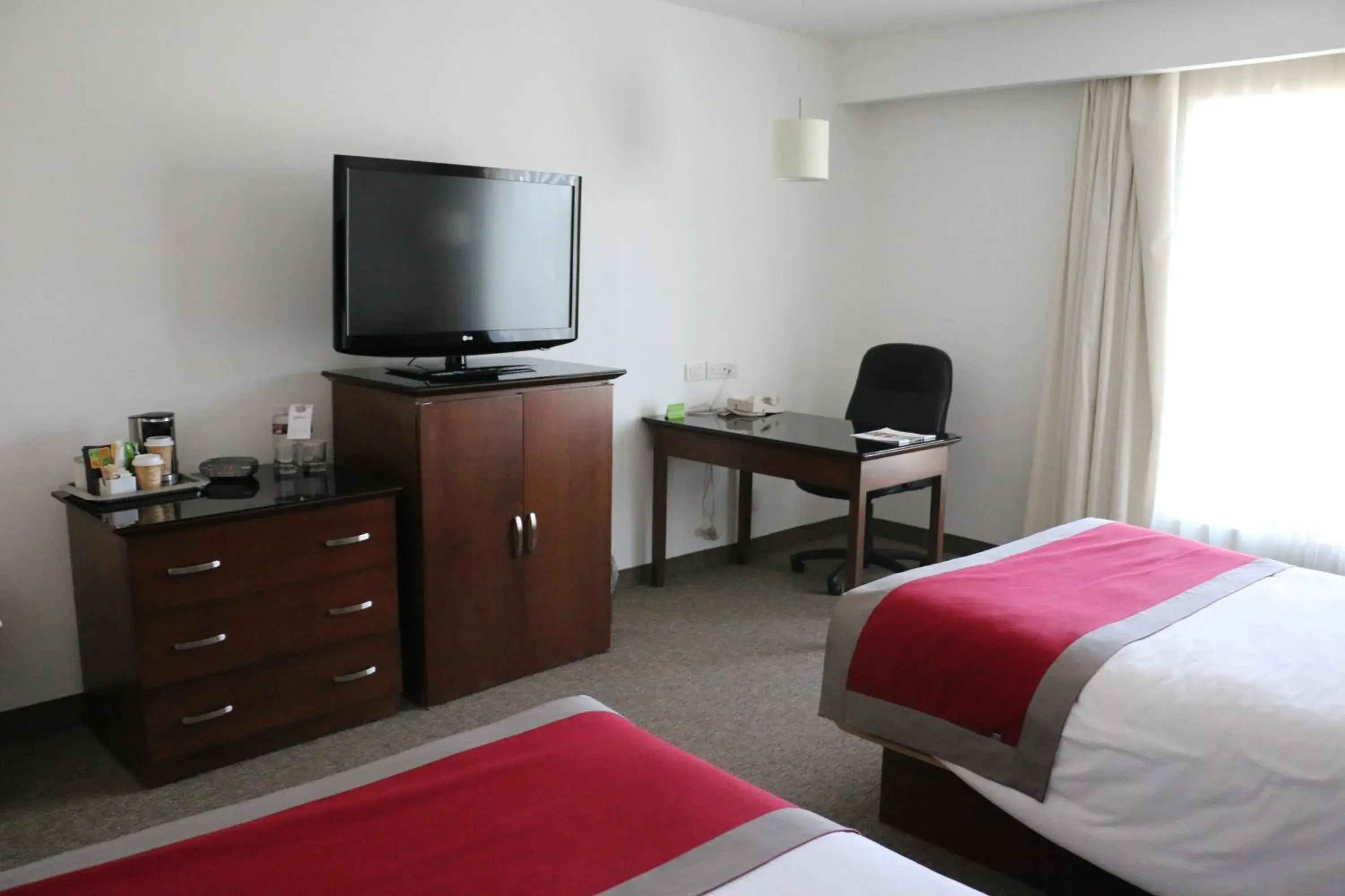 Double Room with Two Double Beds in Radisson Poliforum Plaza Hotel Leon Double Room with Two Double Beds in Radisson Poliforum Plaza Hotel Leon