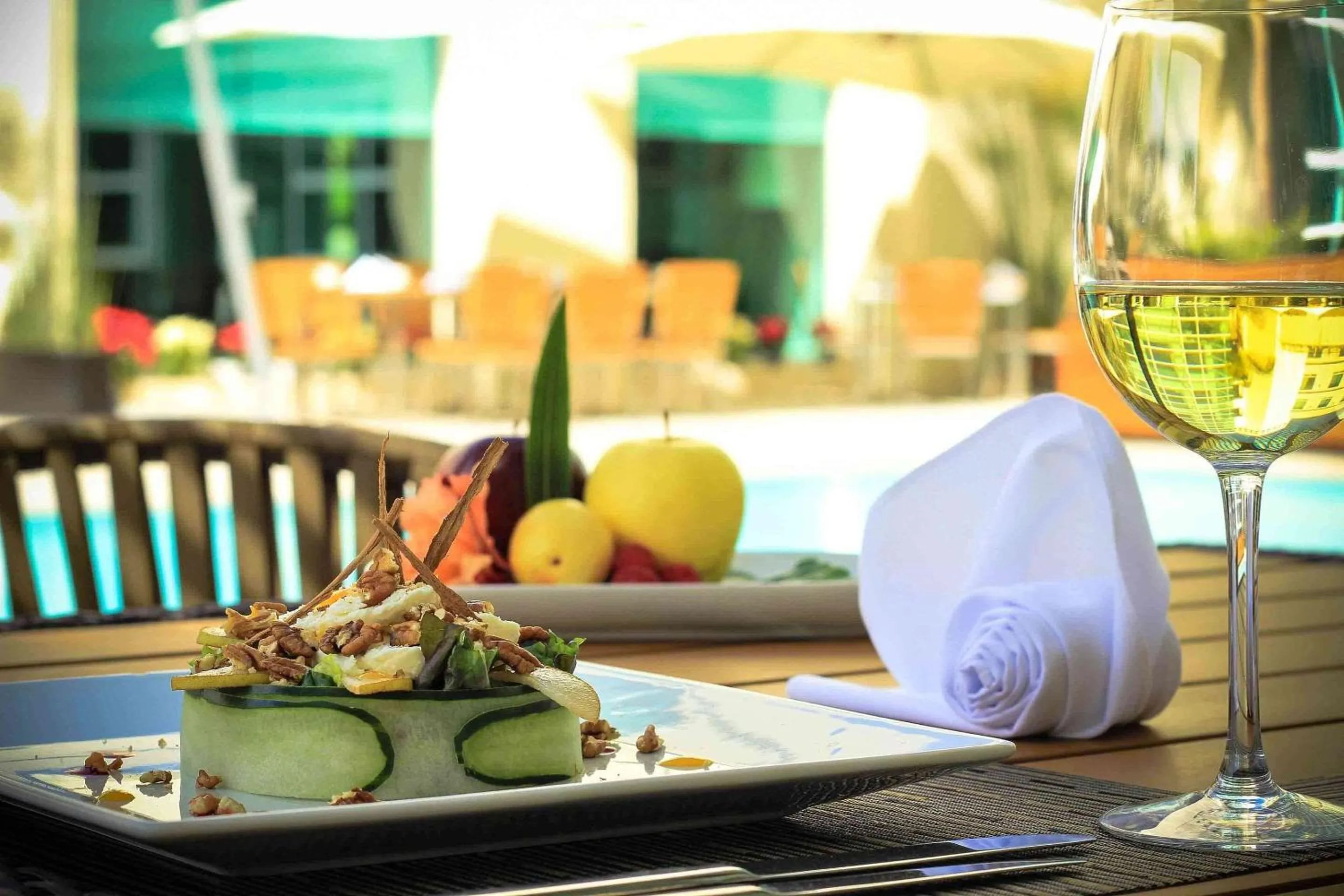 Restaurant/places to eat in Radisson Poliforum Plaza Hotel Leon