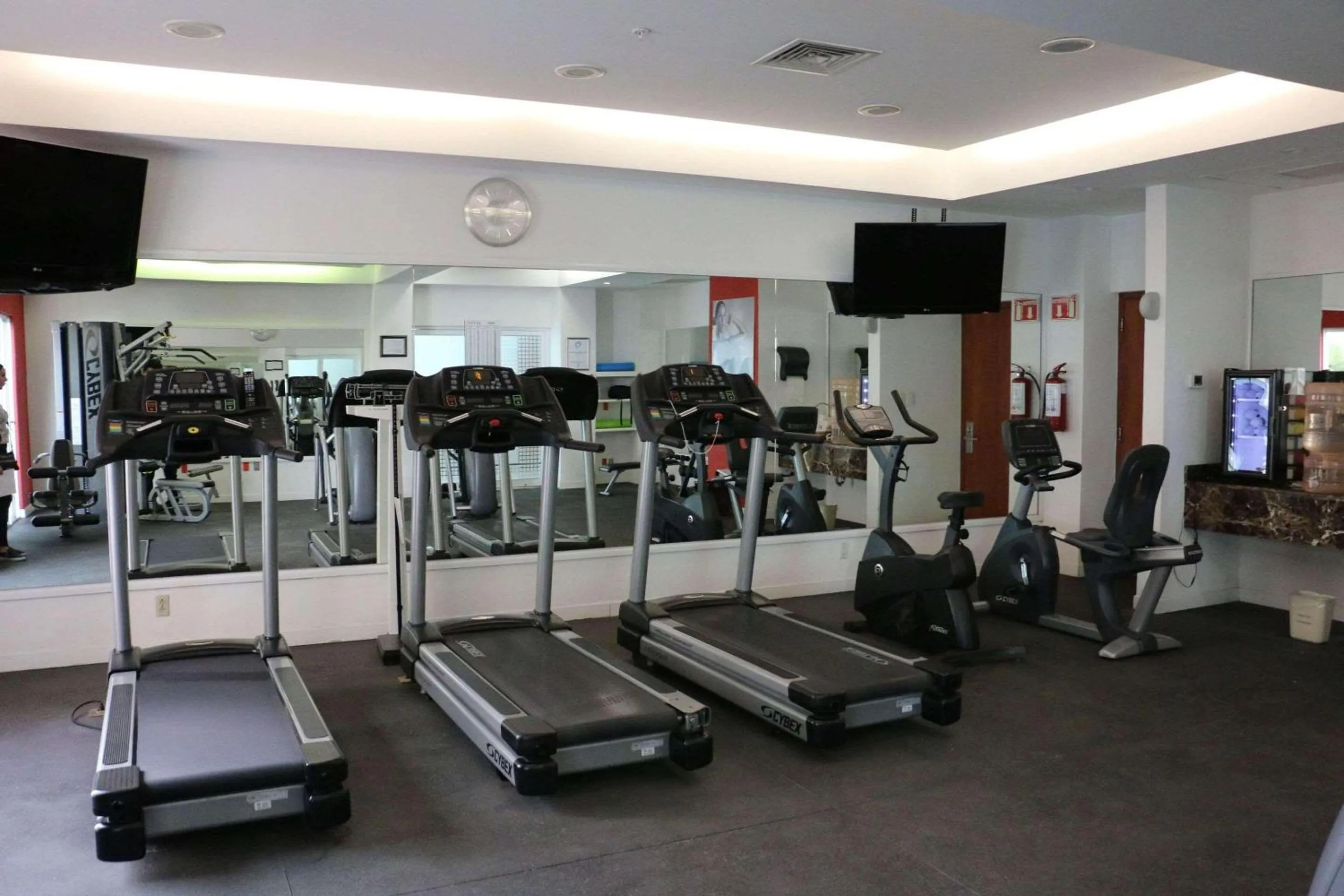 Fitness centre/facilities in Radisson Poliforum Plaza Hotel Leon