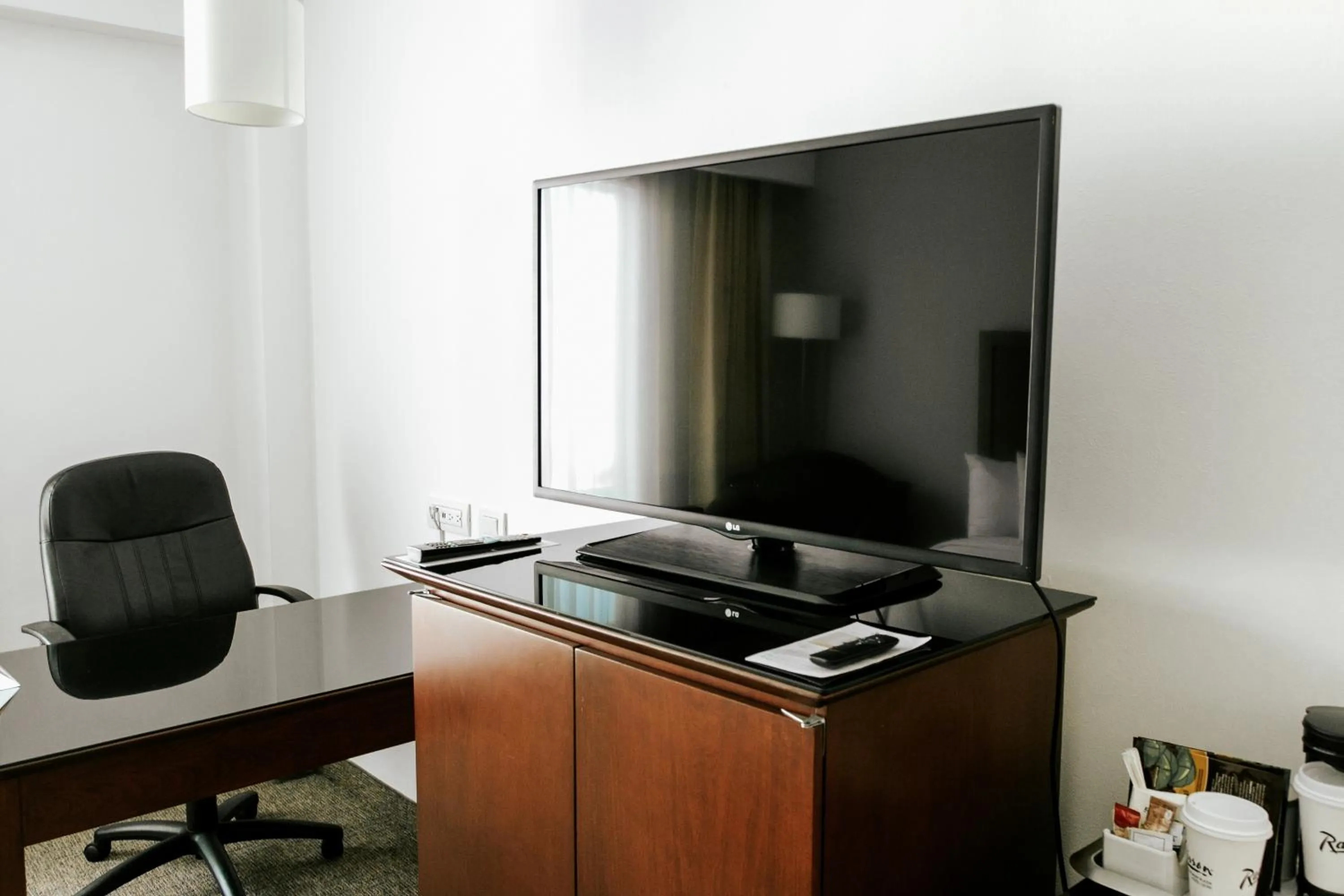 TV and multimedia in Radisson Poliforum Plaza Hotel Leon