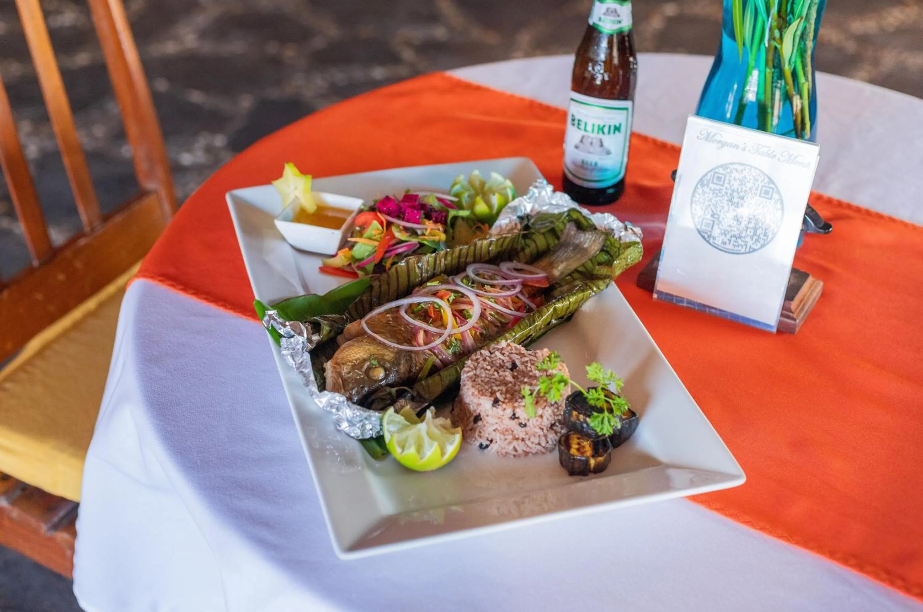 Food and drinks in Captain Morgan's Retreat