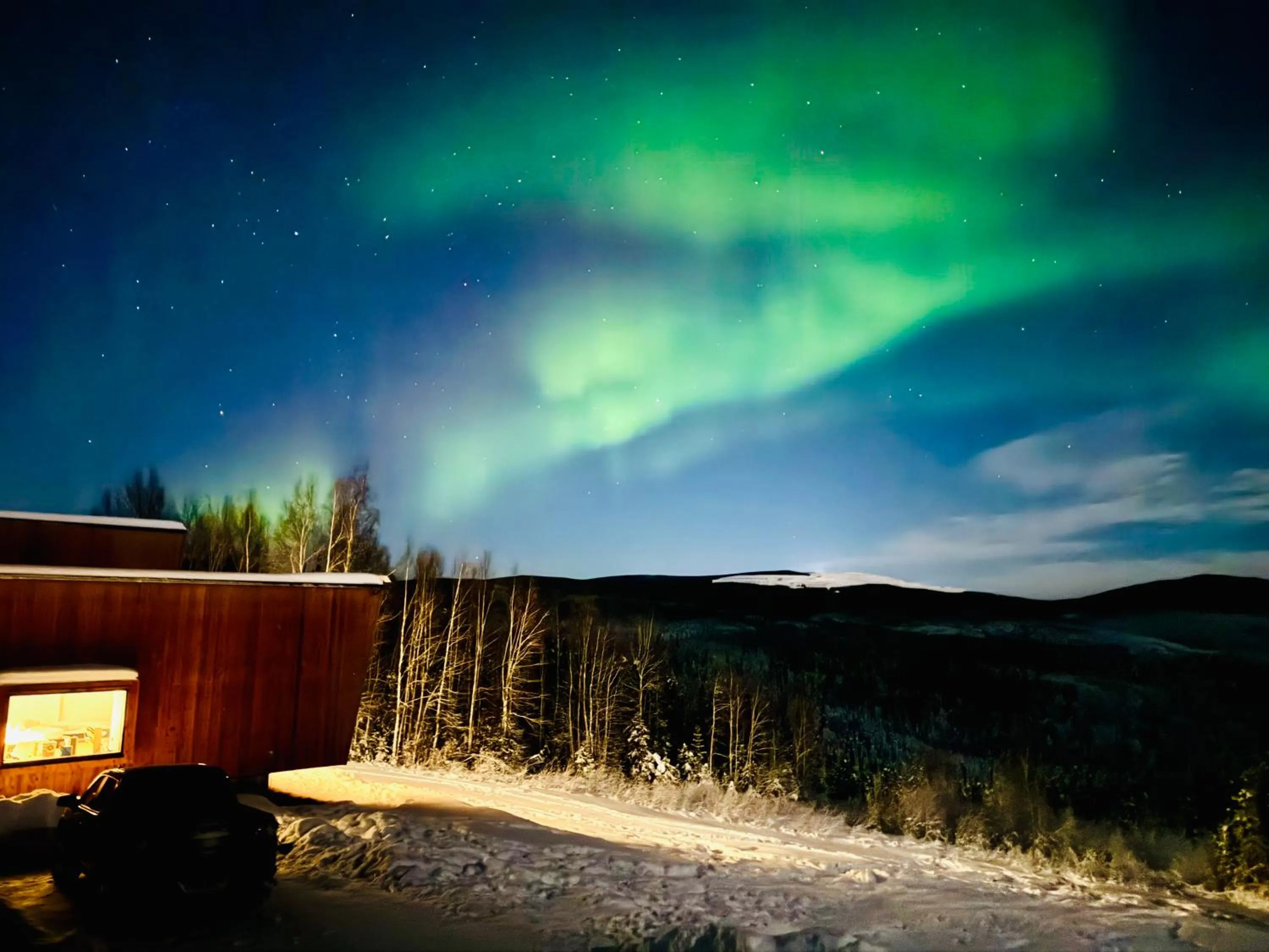 Night in Aurora Villa