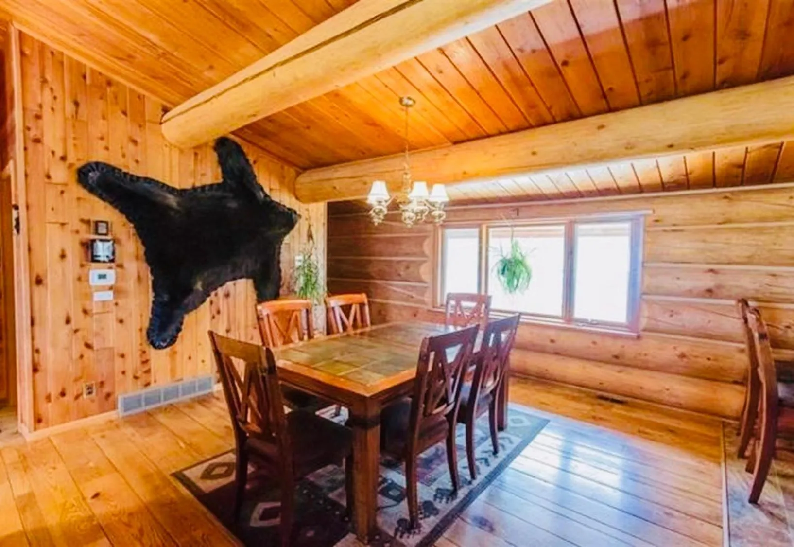 Living room in Aurora Villa