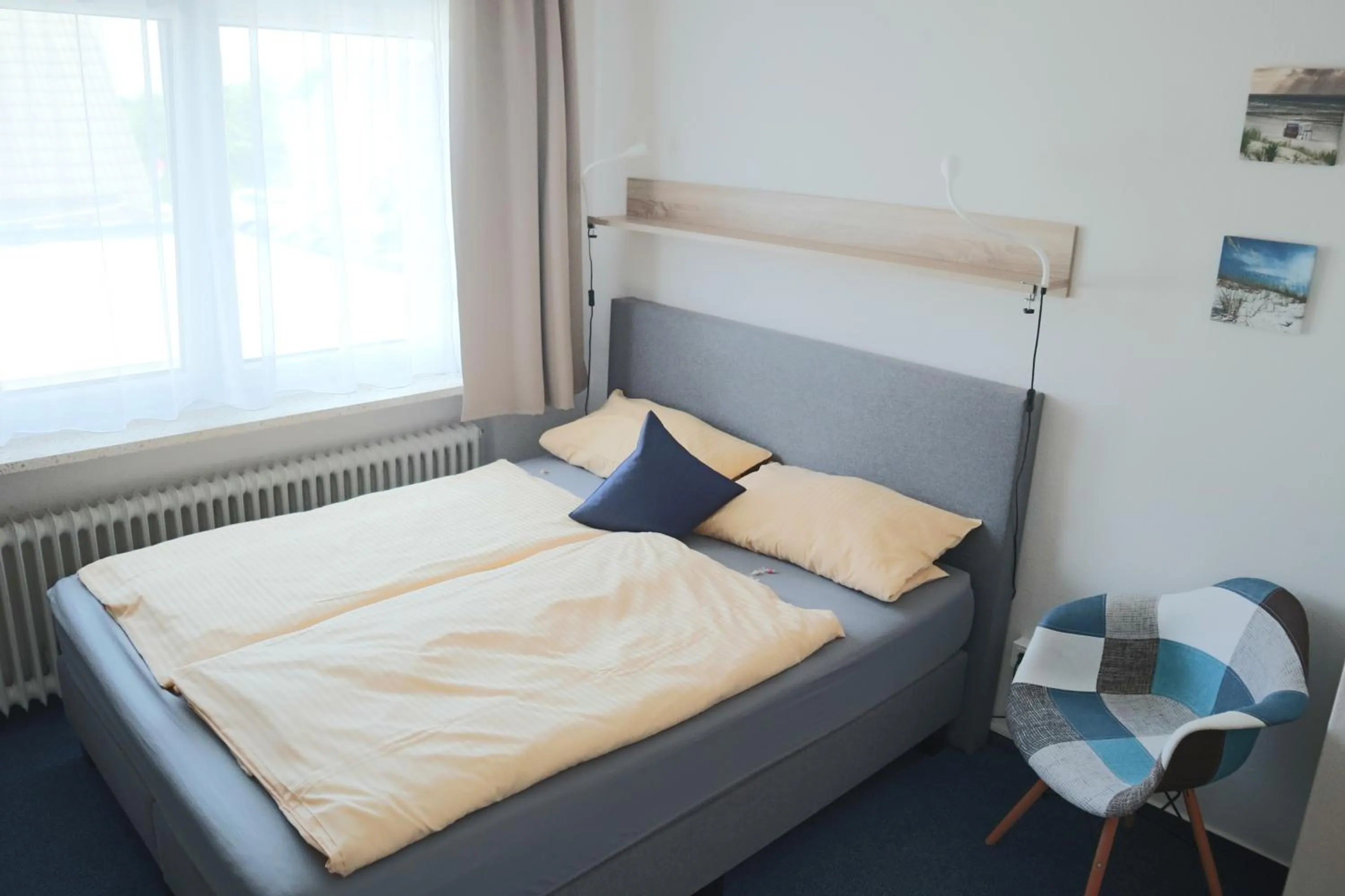 Bed in Hotel Am Friesenstrand