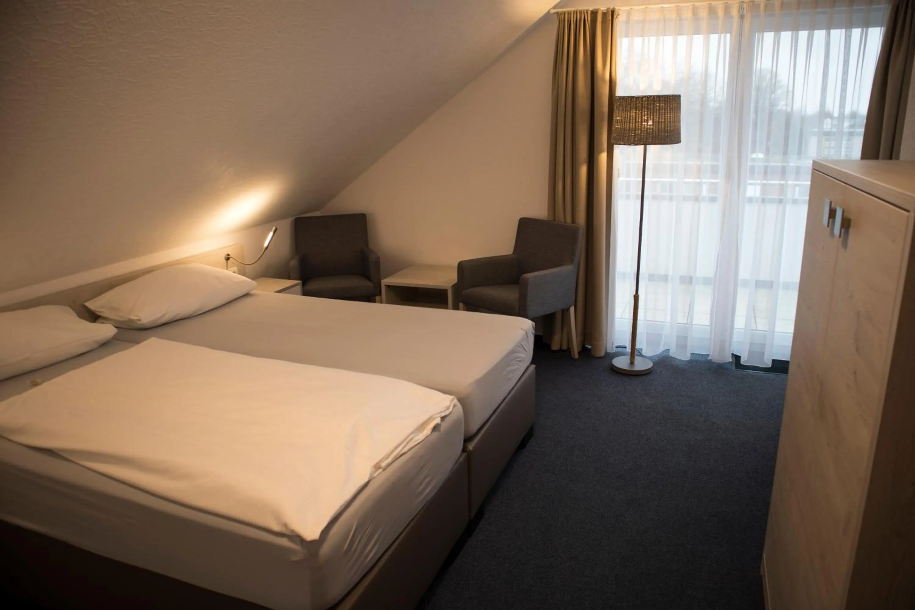 Bed in Hotel Am Friesenstrand