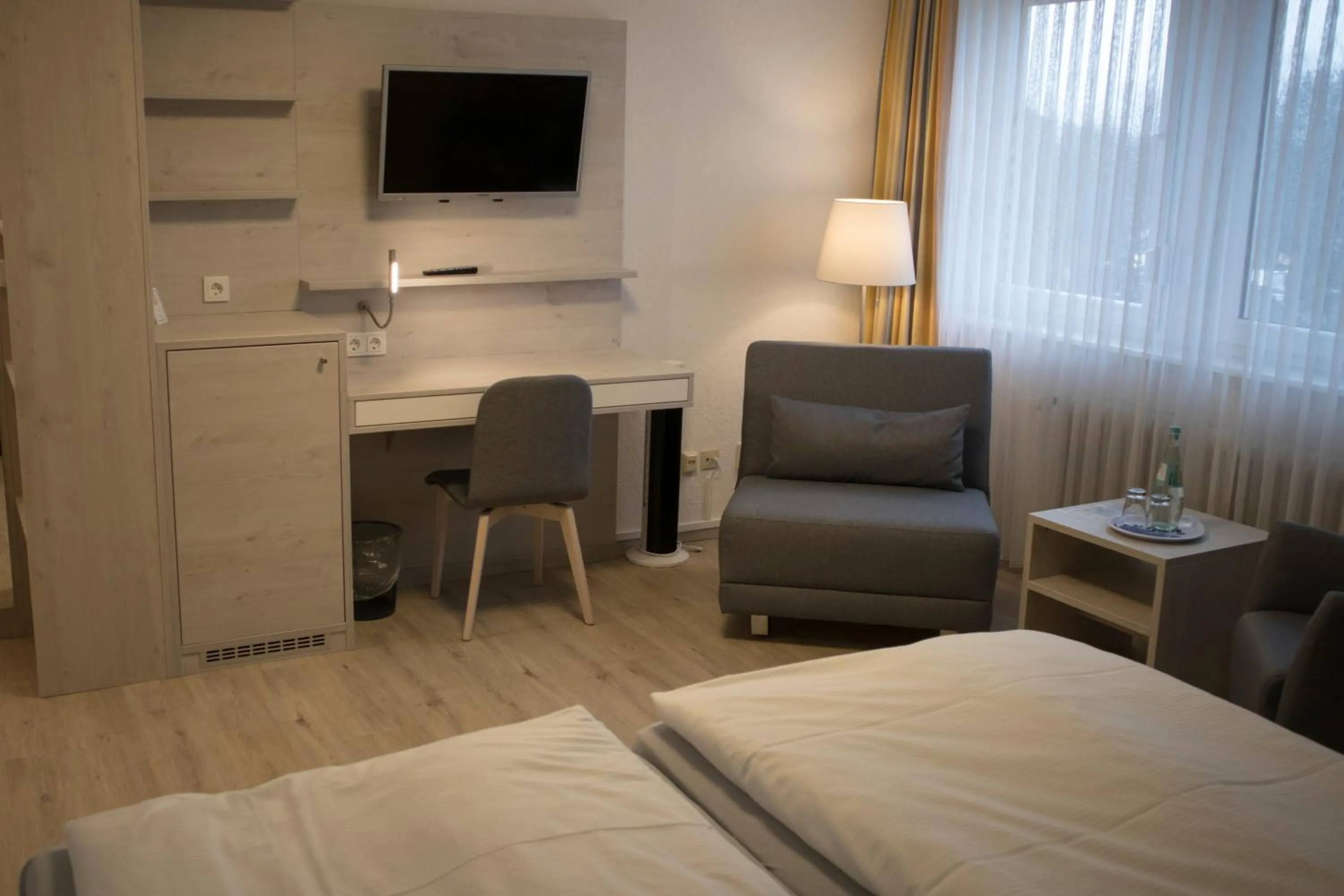 TV and multimedia, Bed in Hotel Am Friesenstrand