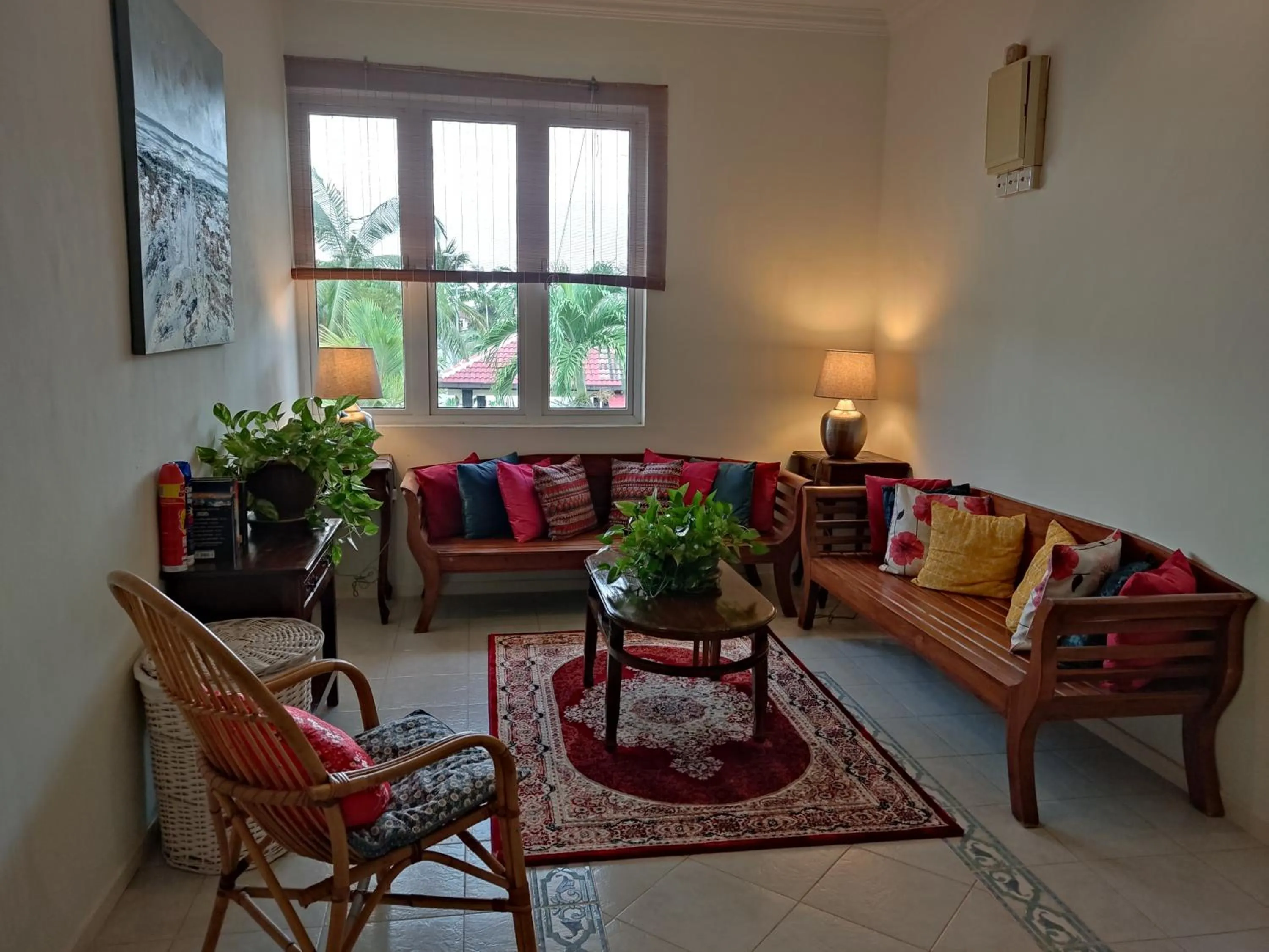 Living room in Rumah Putih B&B near KLIA