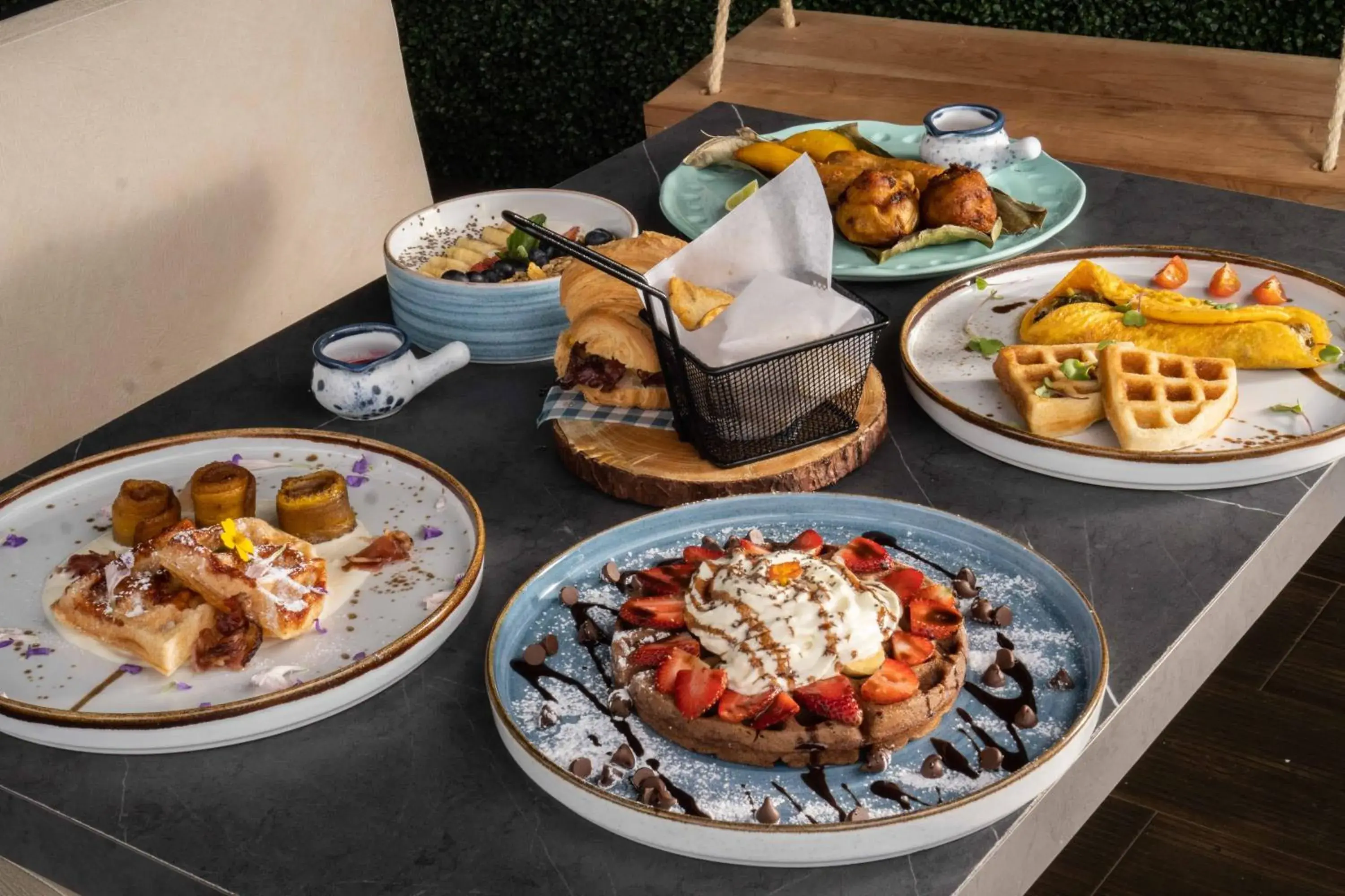 Breakfast in Hotel Plaza del Lili Breakfast in Hotel Plaza del Lili