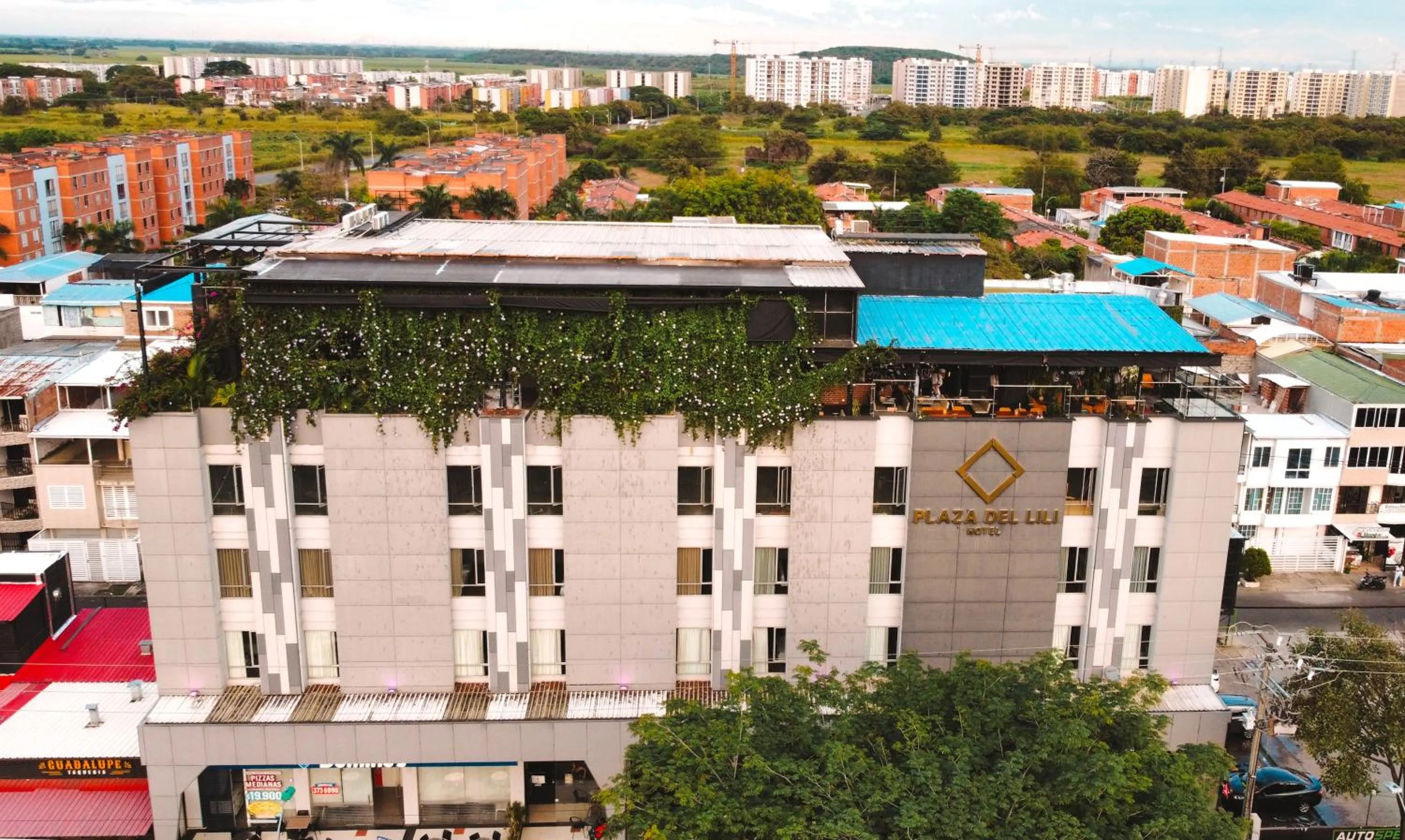 Bird's eye view in Hotel Plaza del Lili