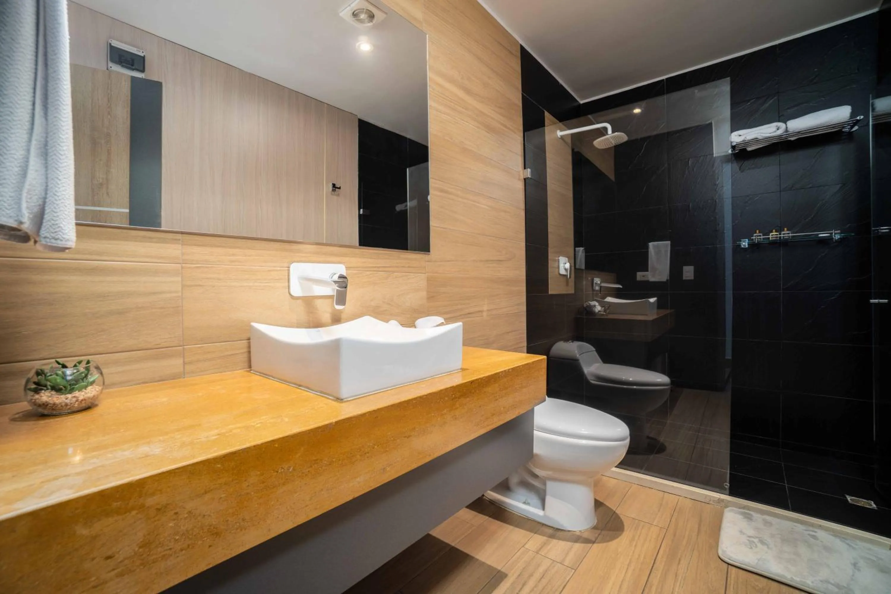 Bathroom in Hotel Plaza del Lili