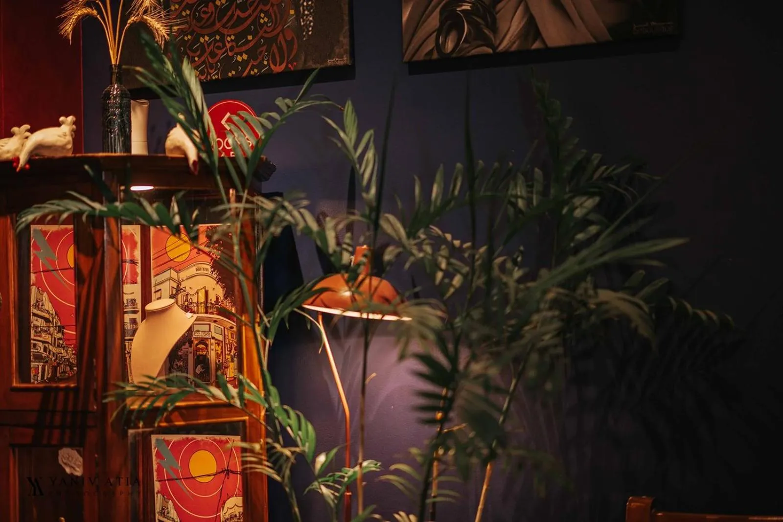 Decorative detail in INTA Hotel