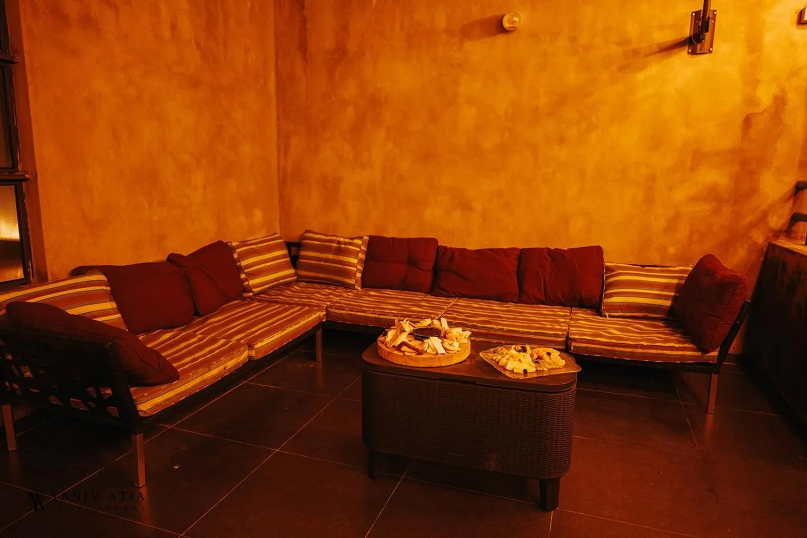 Living room in INTA Hotel