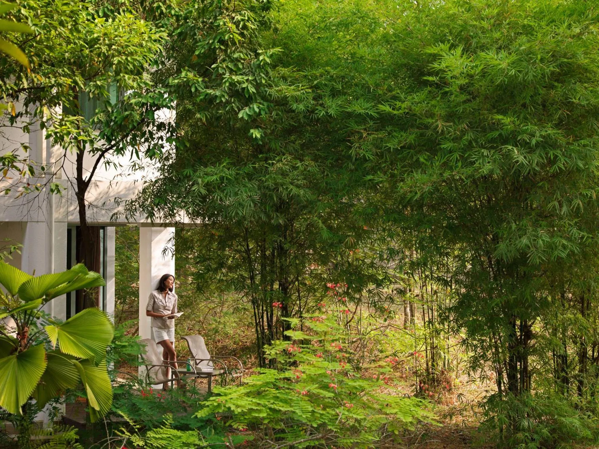 Facade/entrance in Sofitel Singapore Sentosa