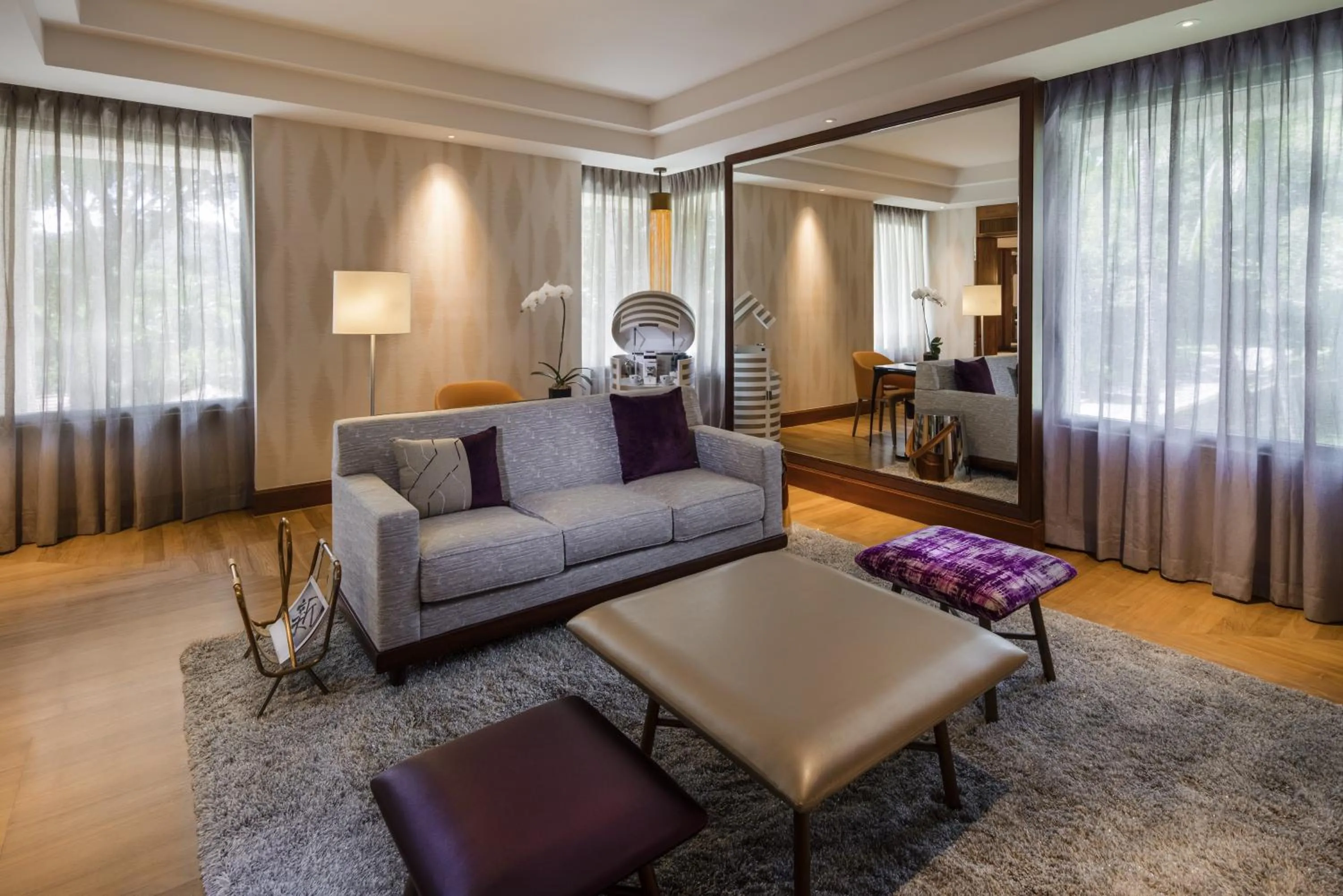 Photo of the whole room in Sofitel Singapore Sentosa