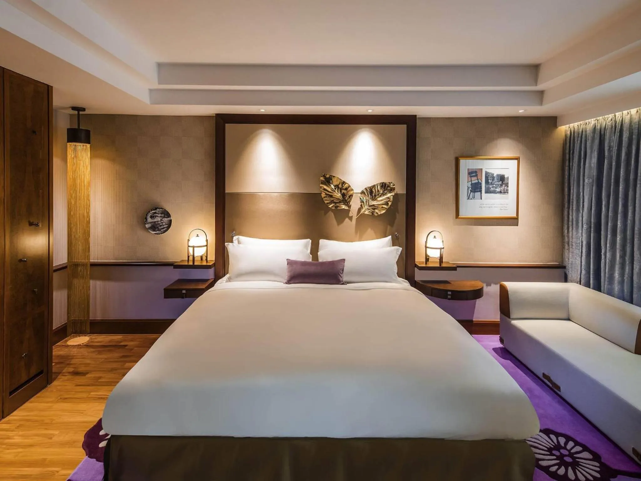 Bedroom, Bed in Sofitel Singapore Sentosa